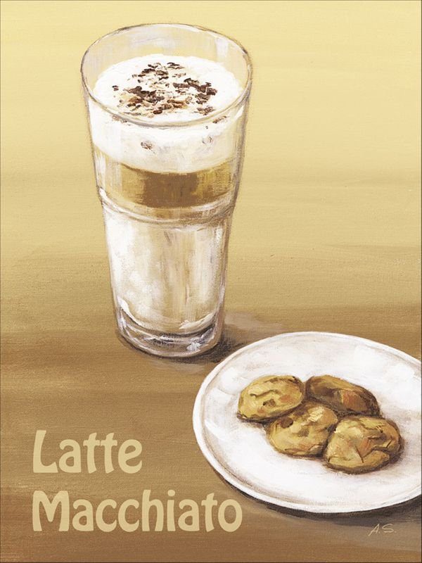 Artland Wandfolie »A. S.: Latte Macchiato - Kaffee« online kaufen | OTTO