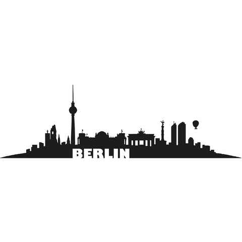Wall-Art Wandtattoo Berlin Skyline, selbstklebend, entfernbar