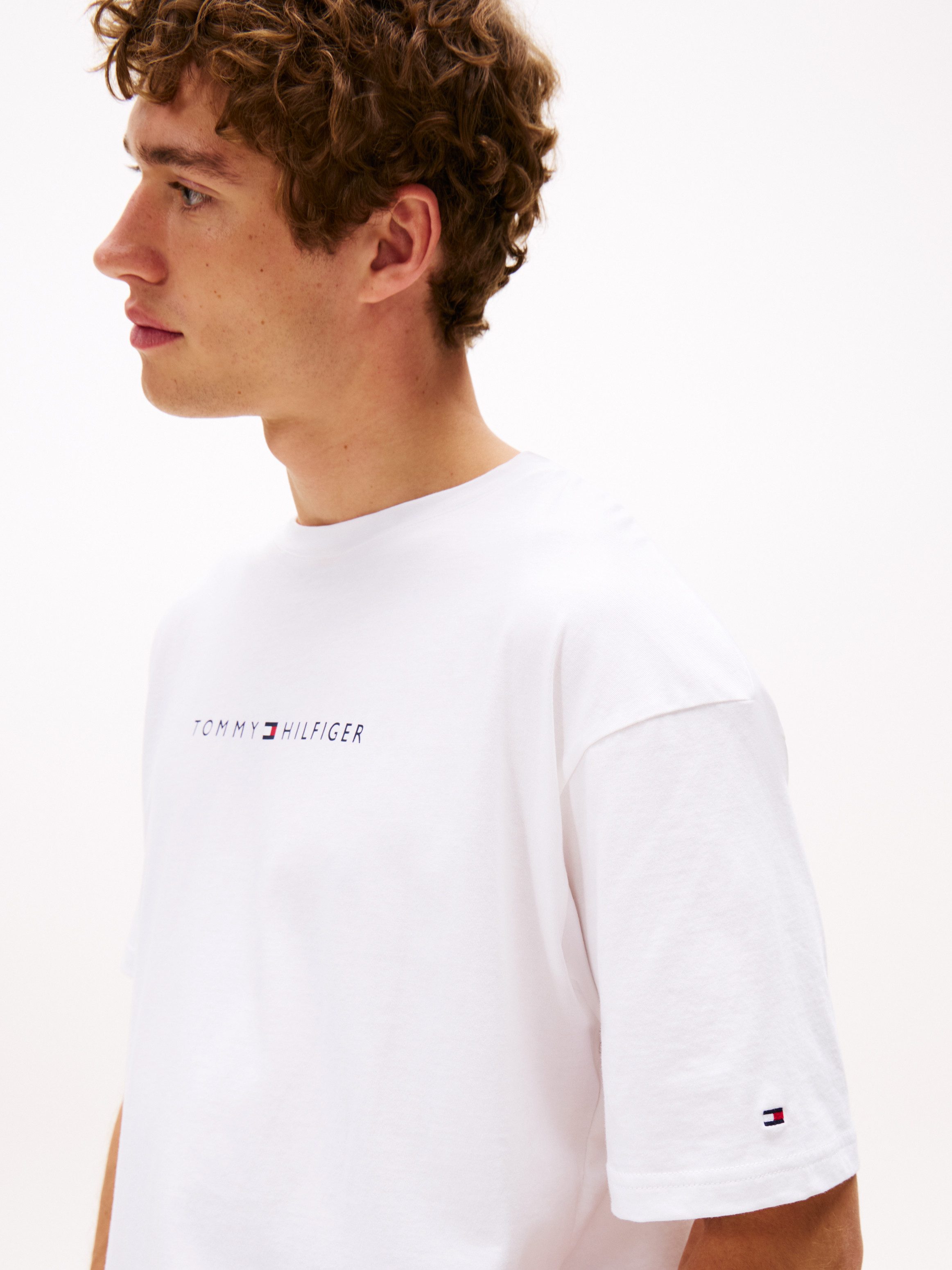 Tommy Hilfiger Underwear T-Shirt TEE CONT. LOGO mit Rundhals, normale Passf günstig online kaufen