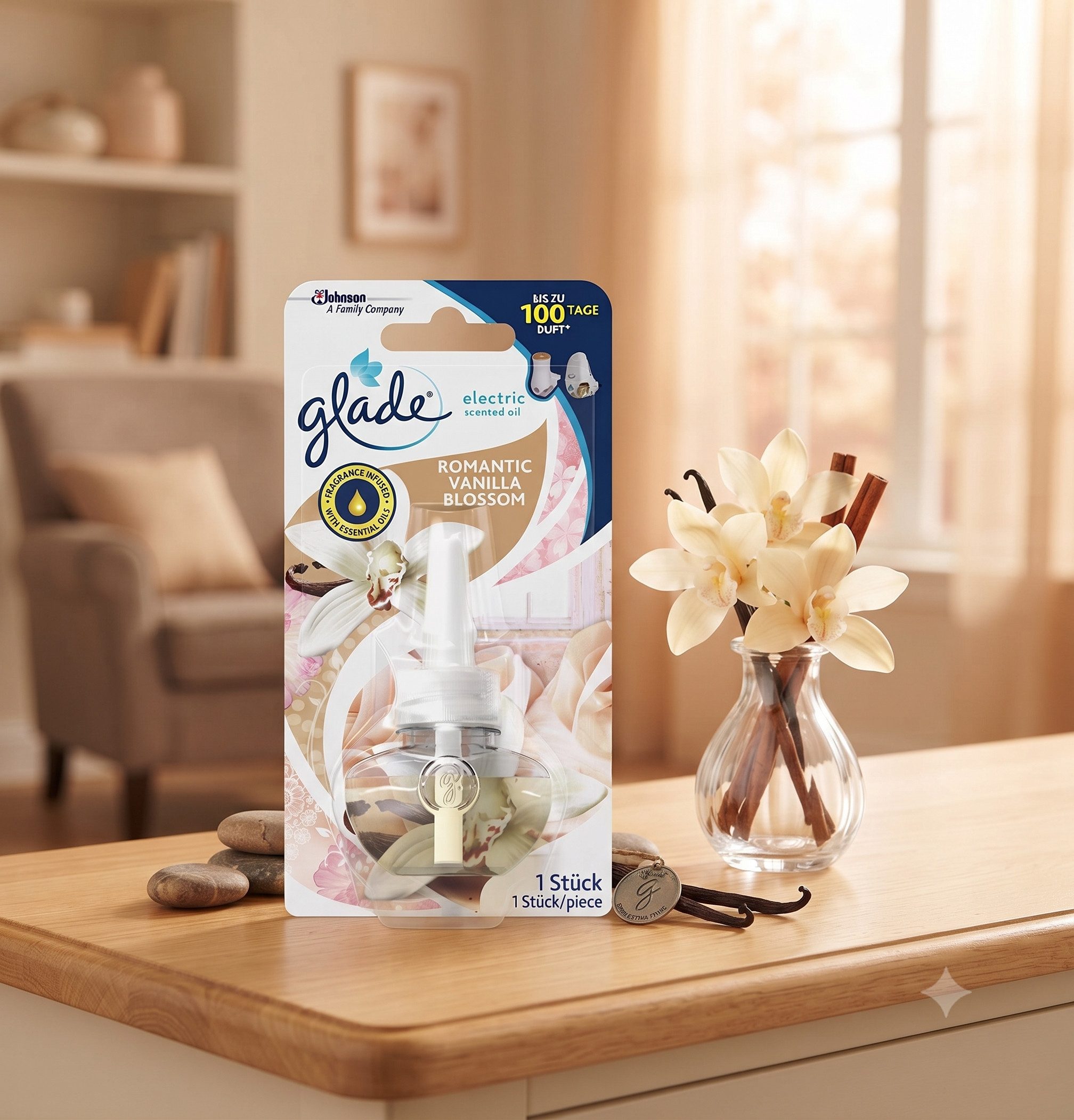 Glade Raumduft Glade Electric Oil NF Romantic Vanilla Blossom