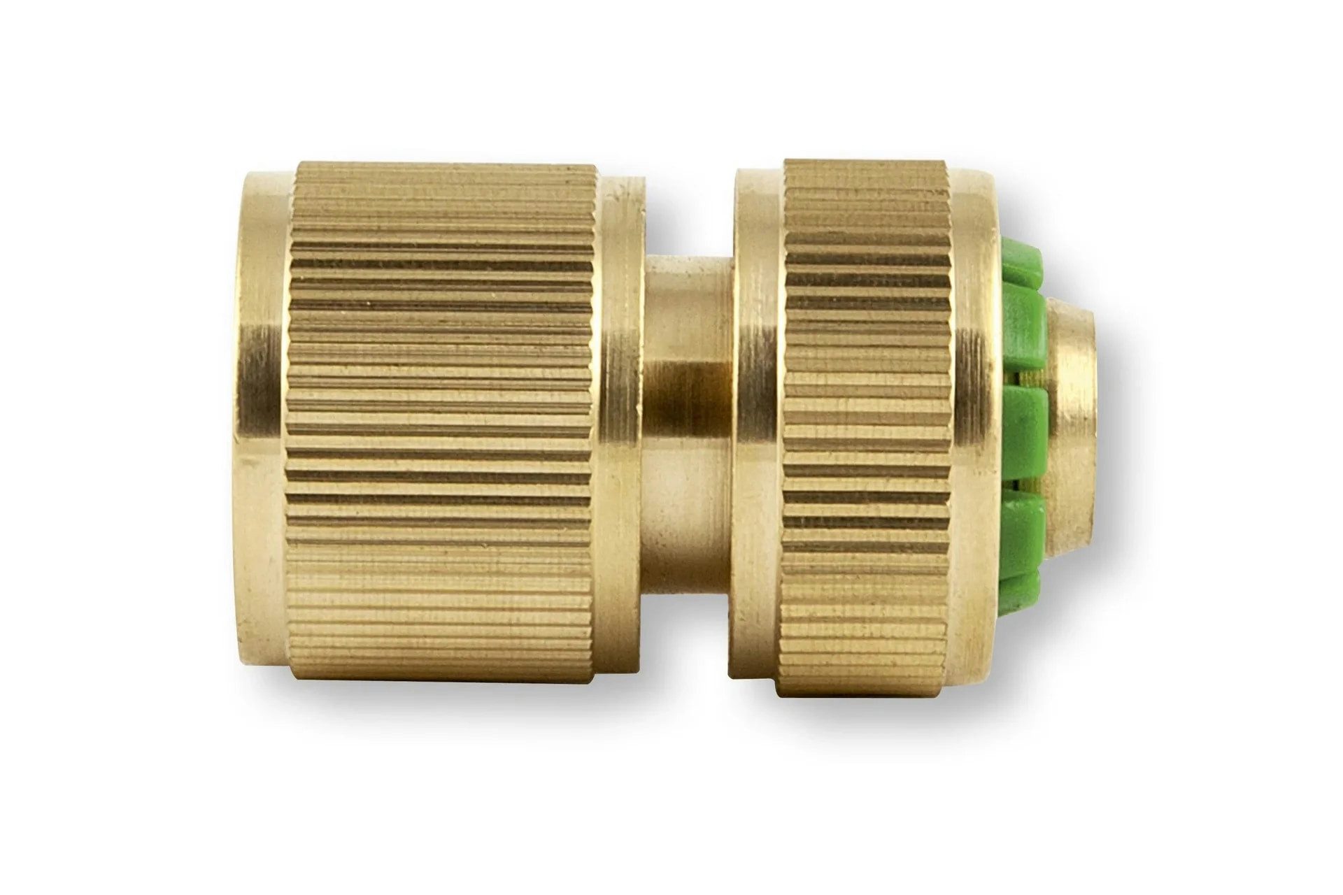 Westfalia Werkzeug Anschlussstück Schlauchanschluss-Stück aus Messing, Stecksystem für 1/2", mit Wassers