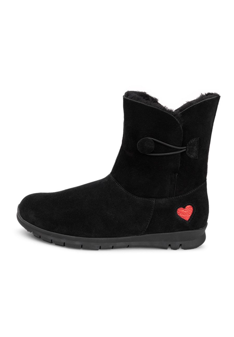 vitaform Damen Stiefeletten Veloursleder & Doubleface Stiefelette