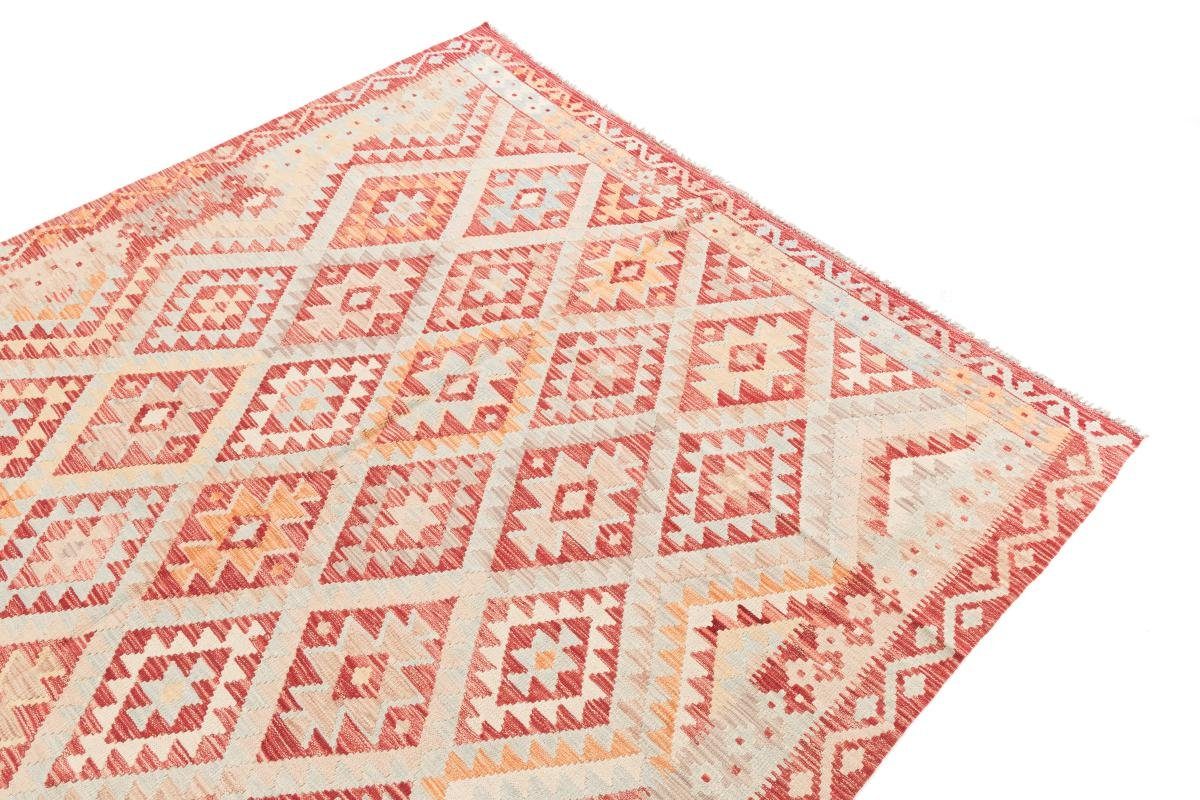 Orientteppich Kelim Afghan Handgewebter rechteckig, 211x279 Trading, mm Orientteppich, Höhe: 3 Nain