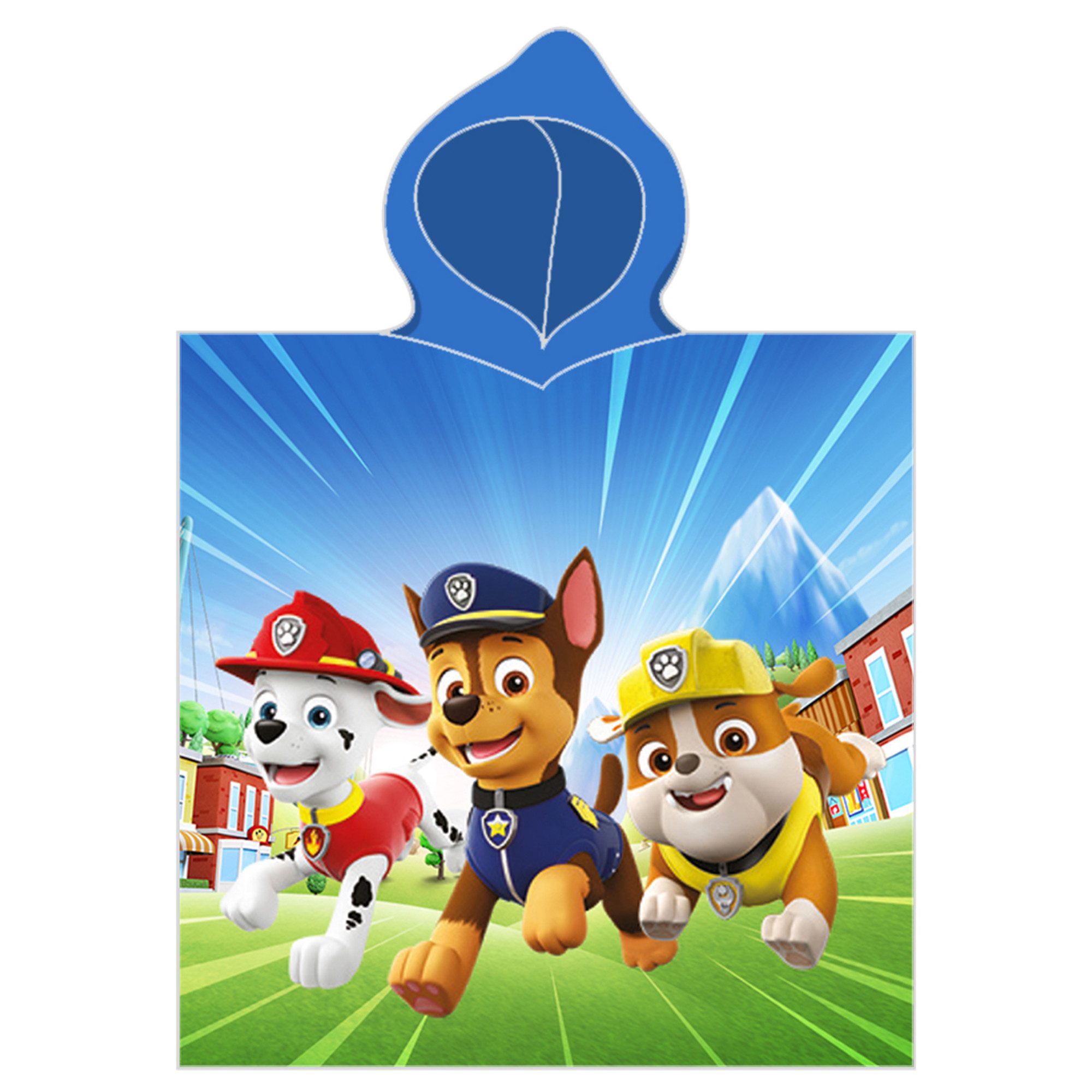 BERONAGE Kapuzenhandtuch Paw Patrol Kinder Kapuzen günstig online kaufen