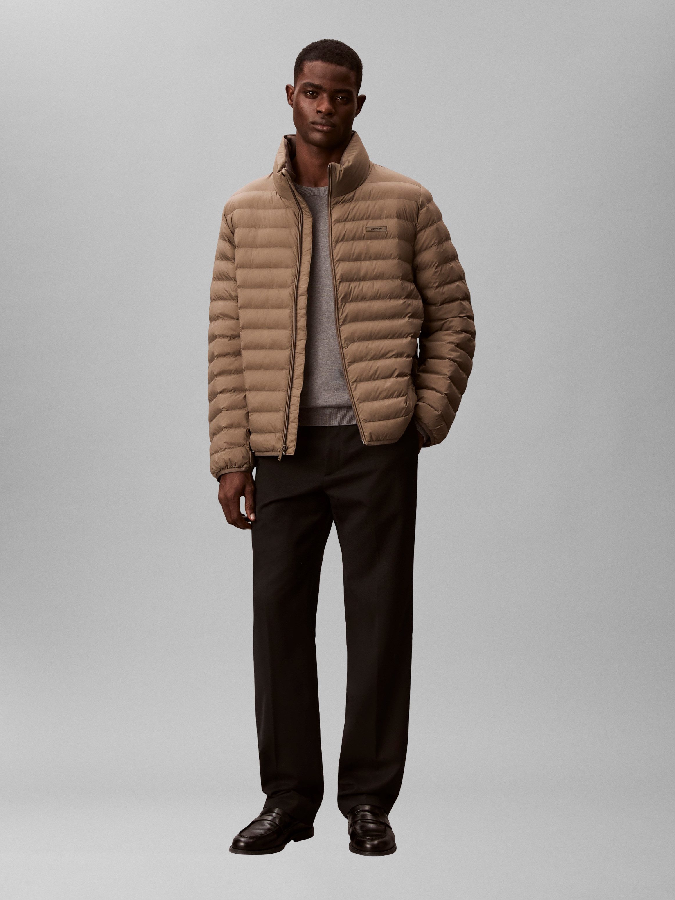 Calvin Klein Steppjacke Mit Rundhalsausschnitt