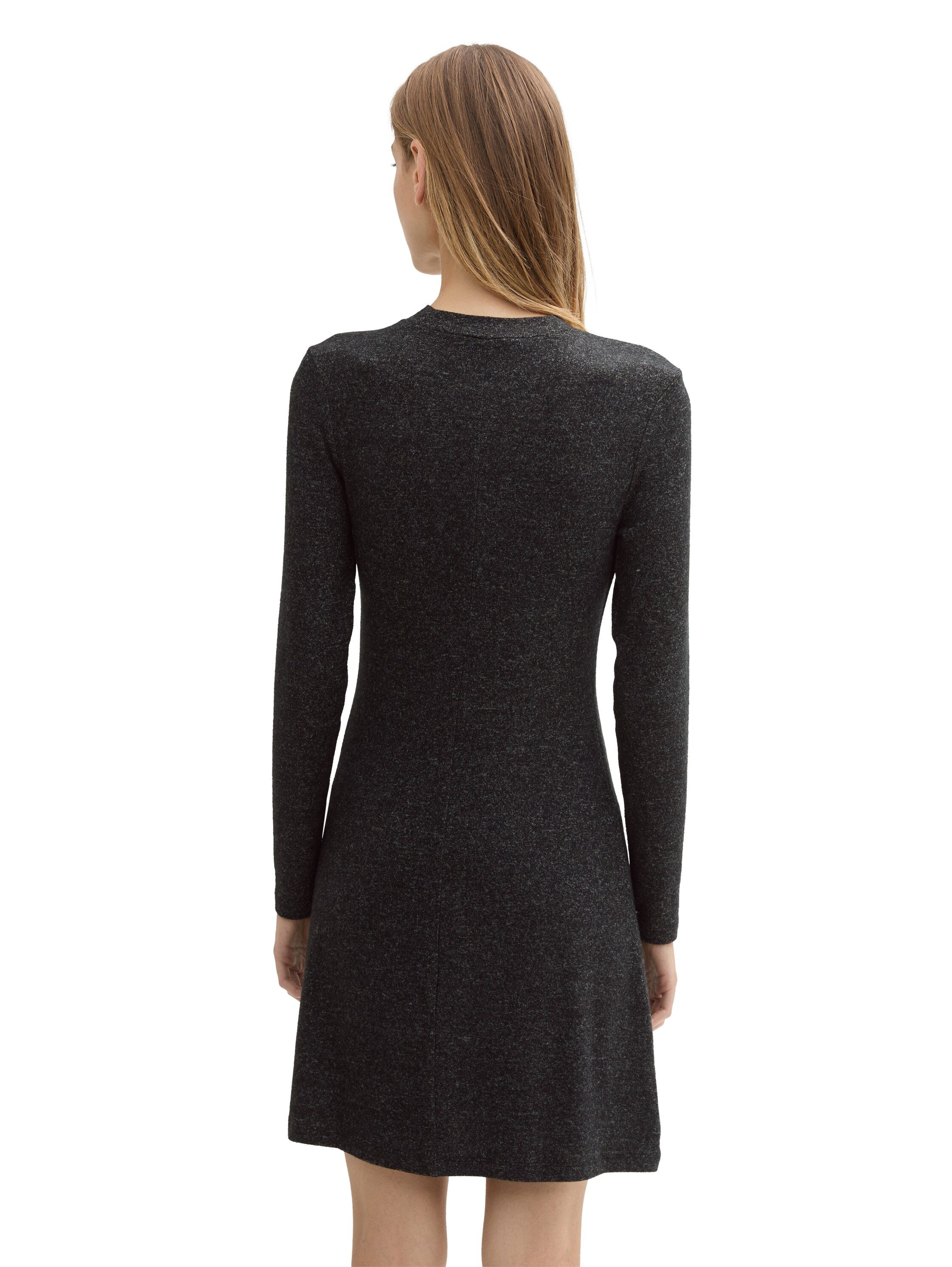 TOM TAILOR Denim Strickkleid in Melange Optik günstig online kaufen