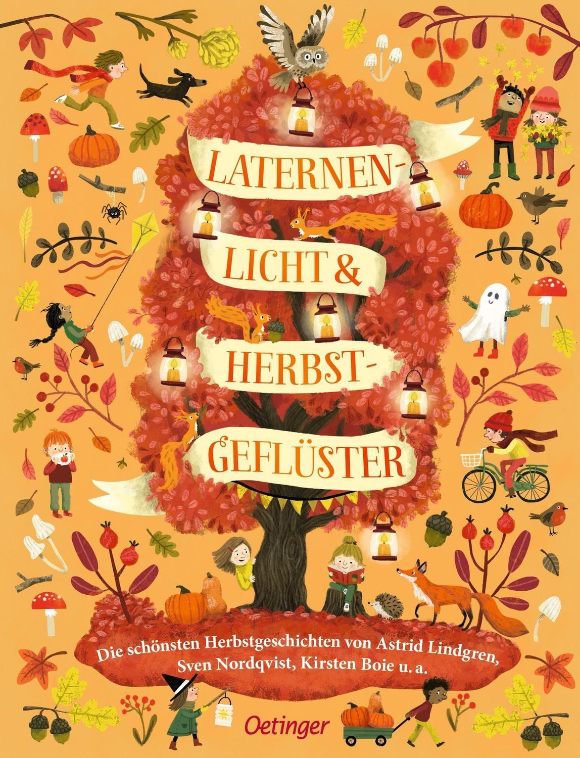 Laternenlicht & Herbstgeflüster / Kirsten Boie, Astrid Lindgren, Sven Nordqvist, Andrea Schütze, Katja Ludwig