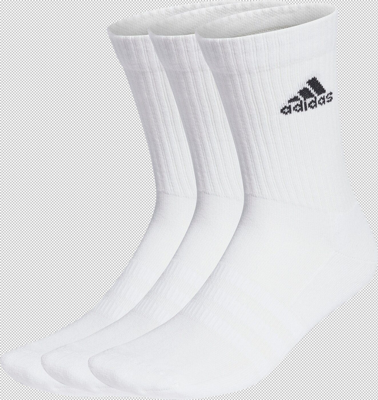 adidas Sportswear Basicsocken C SPW CRW 3P 000 white/black günstig online kaufen