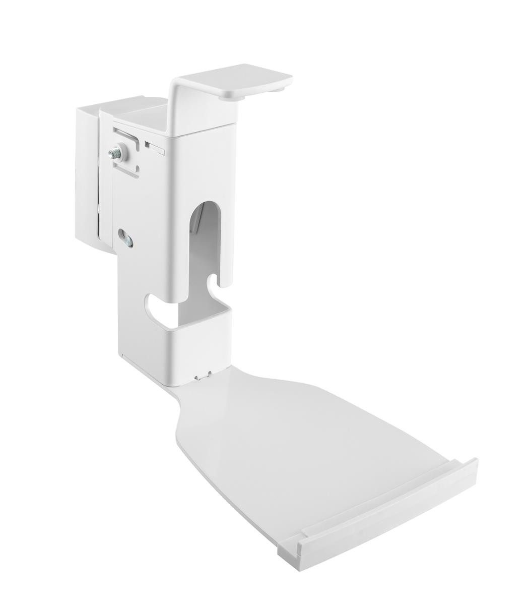 Xantron Lautsprecherständer Wandhalterung für Sonos PLAY:5(gen2) und Sonos Five weiß, PREMIUM-SB5W, (Platzsparend, einfache Montage, optimale Kabelführung)