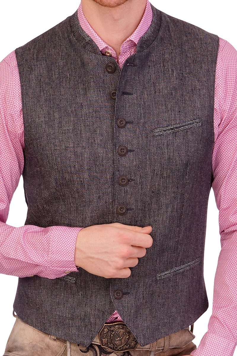 Hammerschmid Trachtenweste Trachtenweste - RUPERT - dunkelgrau