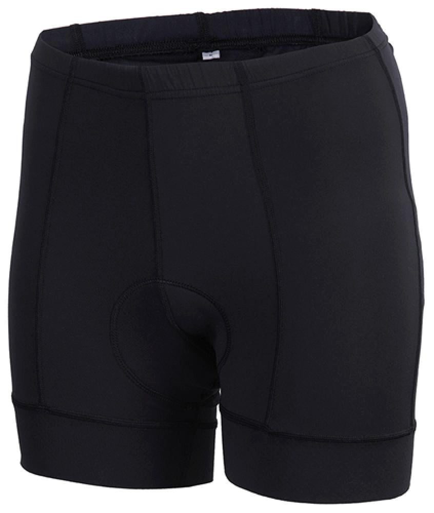Chiba Fahrradhose CHIBA Hose Damen - Radhose L, schwarz, atmungsaktiv mit Sitzpolster