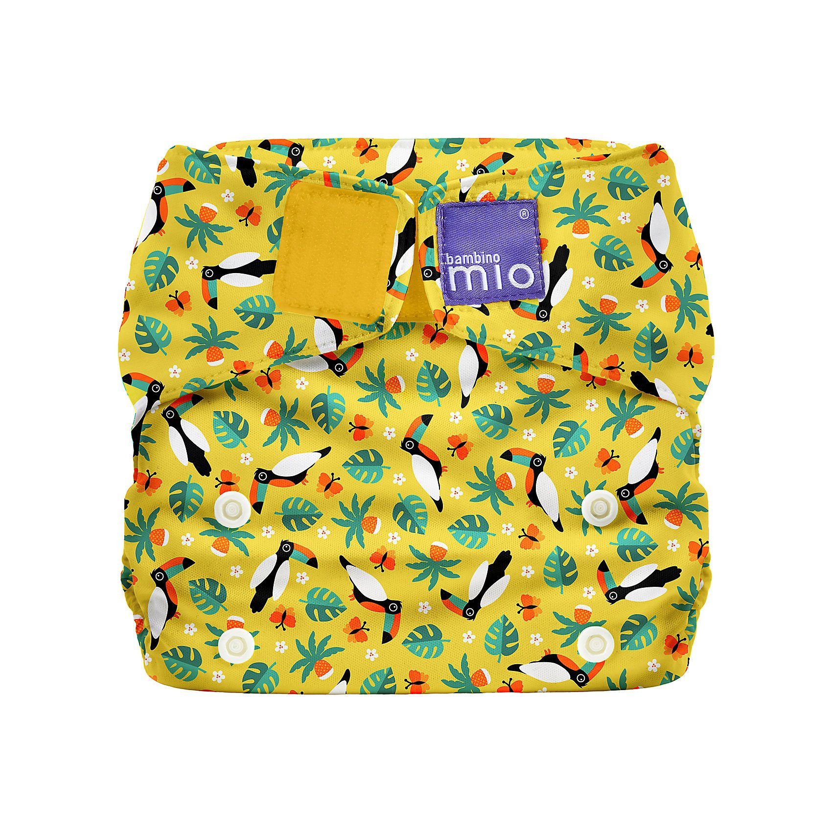 Bambino Mio Miosolo allinone Stoffwindel Regenwald, Tropischer Tukan