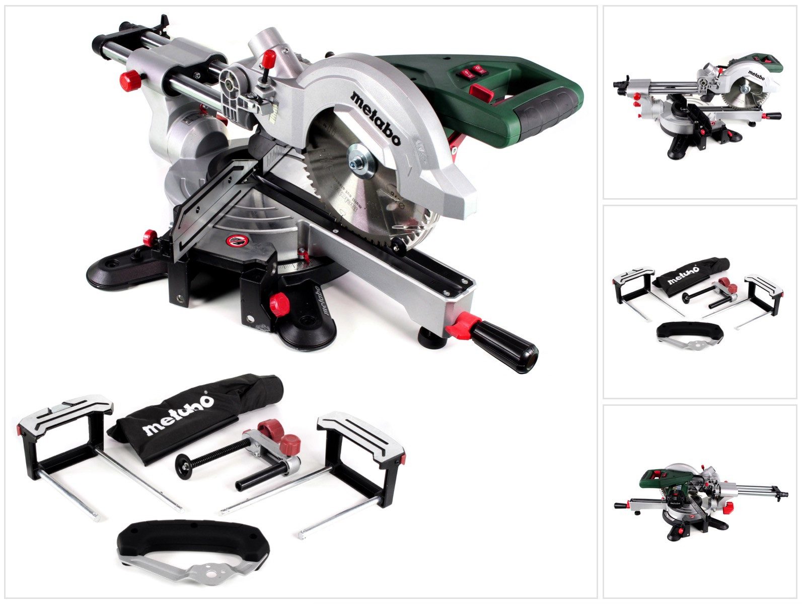 metabo Kapp- und Gehrungssäge KGSV 216 M Kappsäge (619261000) 1700W mit Zugfunktion