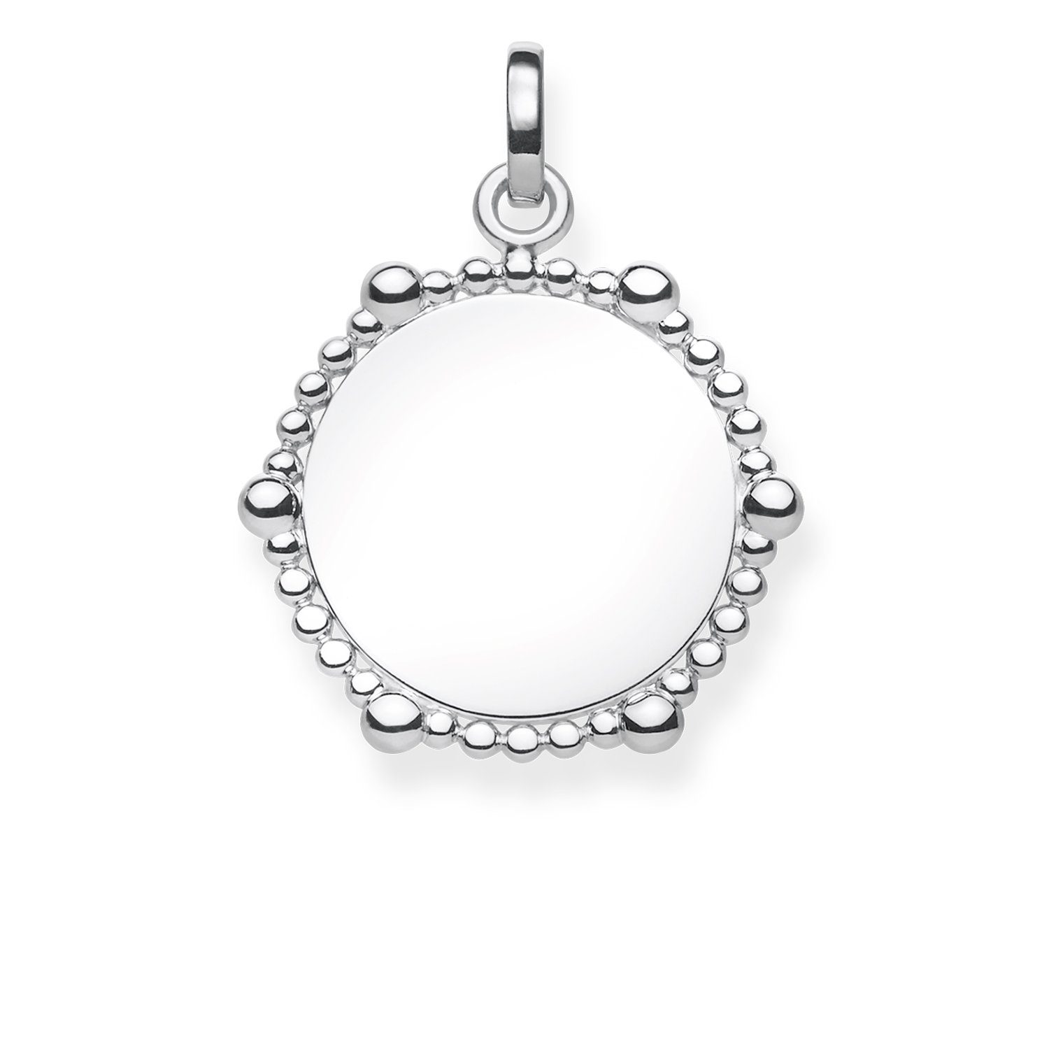 THOMAS SABO Kettenanhänger LBPE0018-001-21 Anhänger Coin Dots Sterling-Silber
