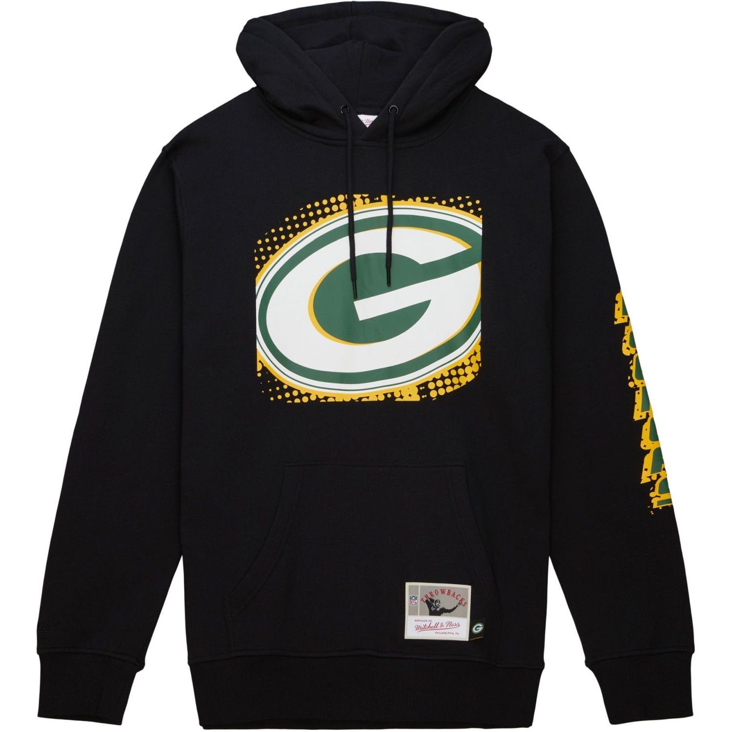 Mitchell & Ness Kapuzenpullover BIG FACE Green Bay Packers