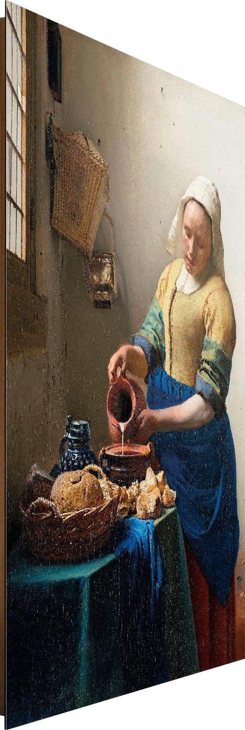 Home affaire Deco-Panel »Jan Vermeer Dienstmagd mit Milchkrug«-kaufen