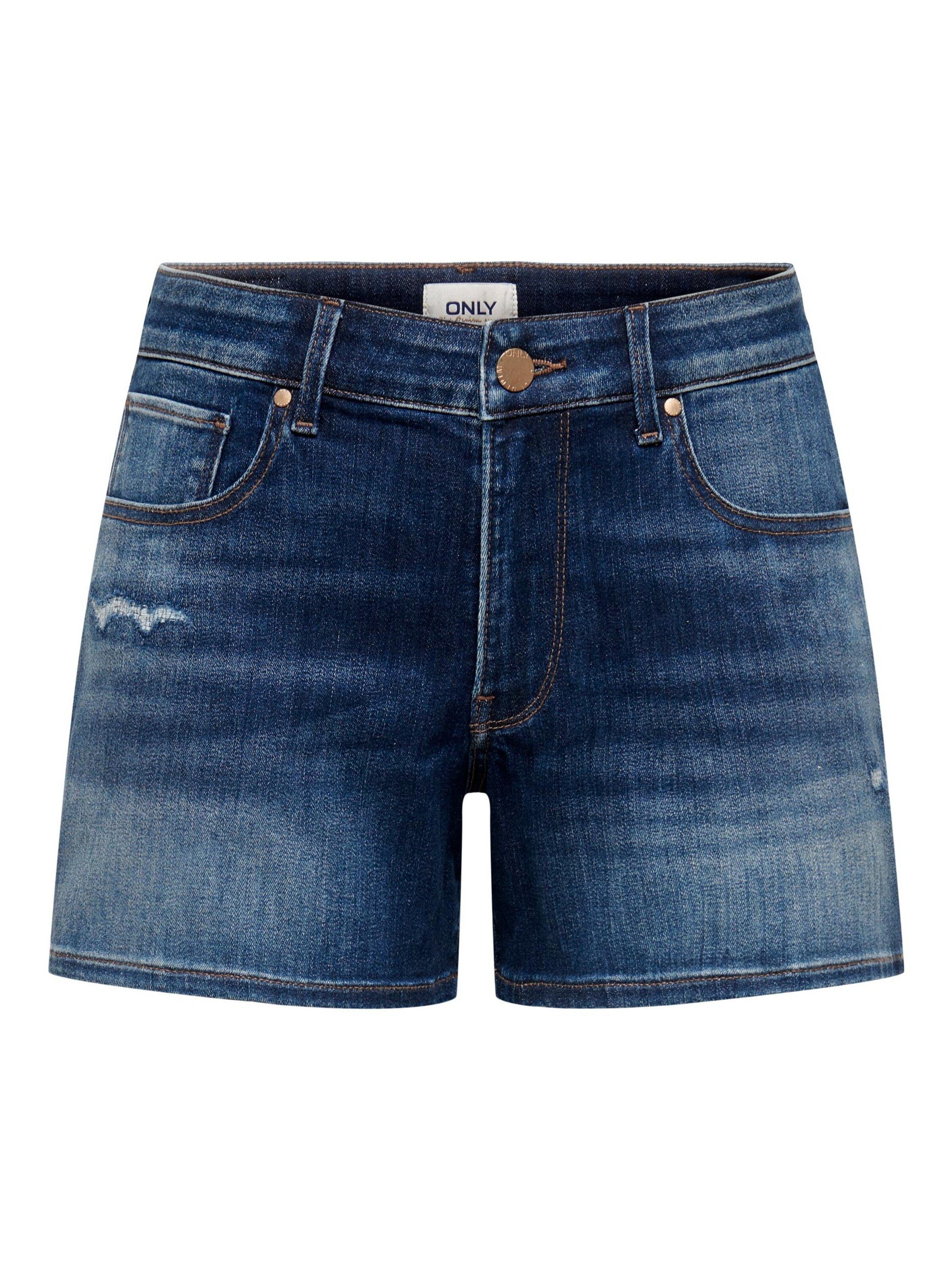ONLY Jeansshorts DIAMOND (1-tlg) Plain/ohne Details. Reduzierter Preis € 29,90. Unverbindliche Preisempfehlung € 42,90