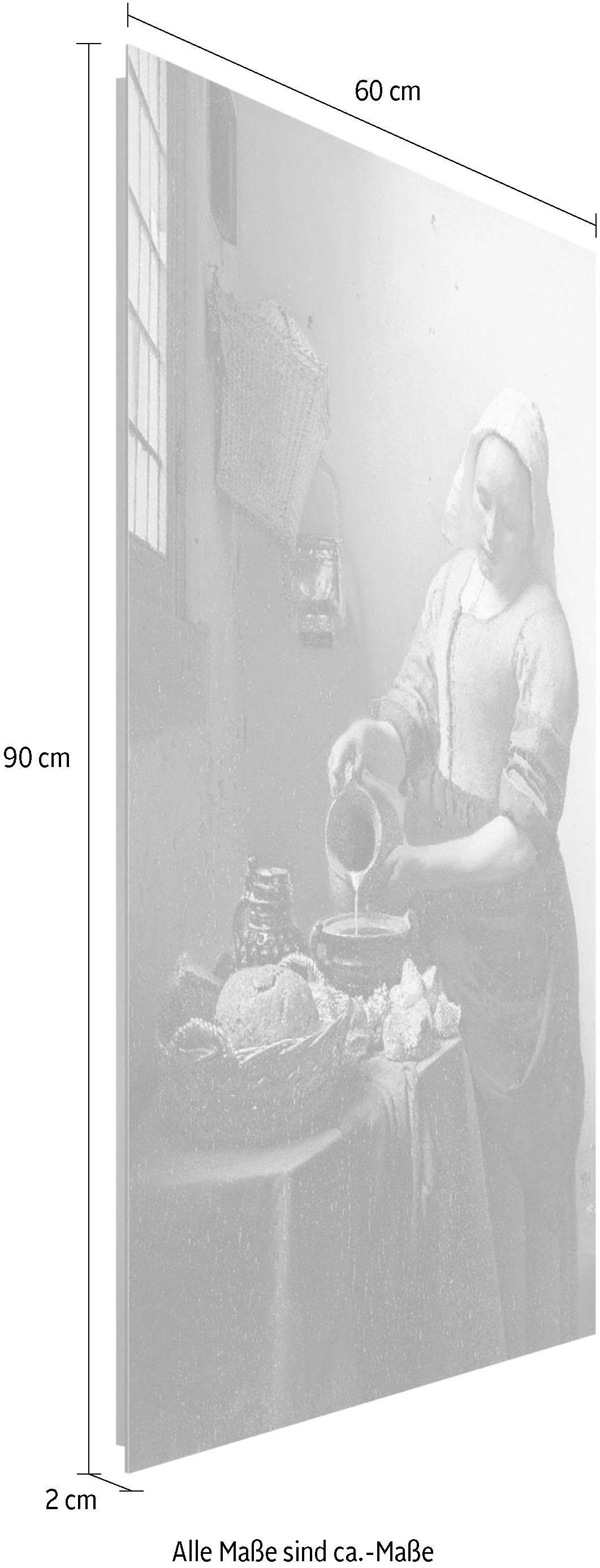Home affaire Deco-Panel »Jan Vermeer Dienstmagd mit Milchkrug«-Otto