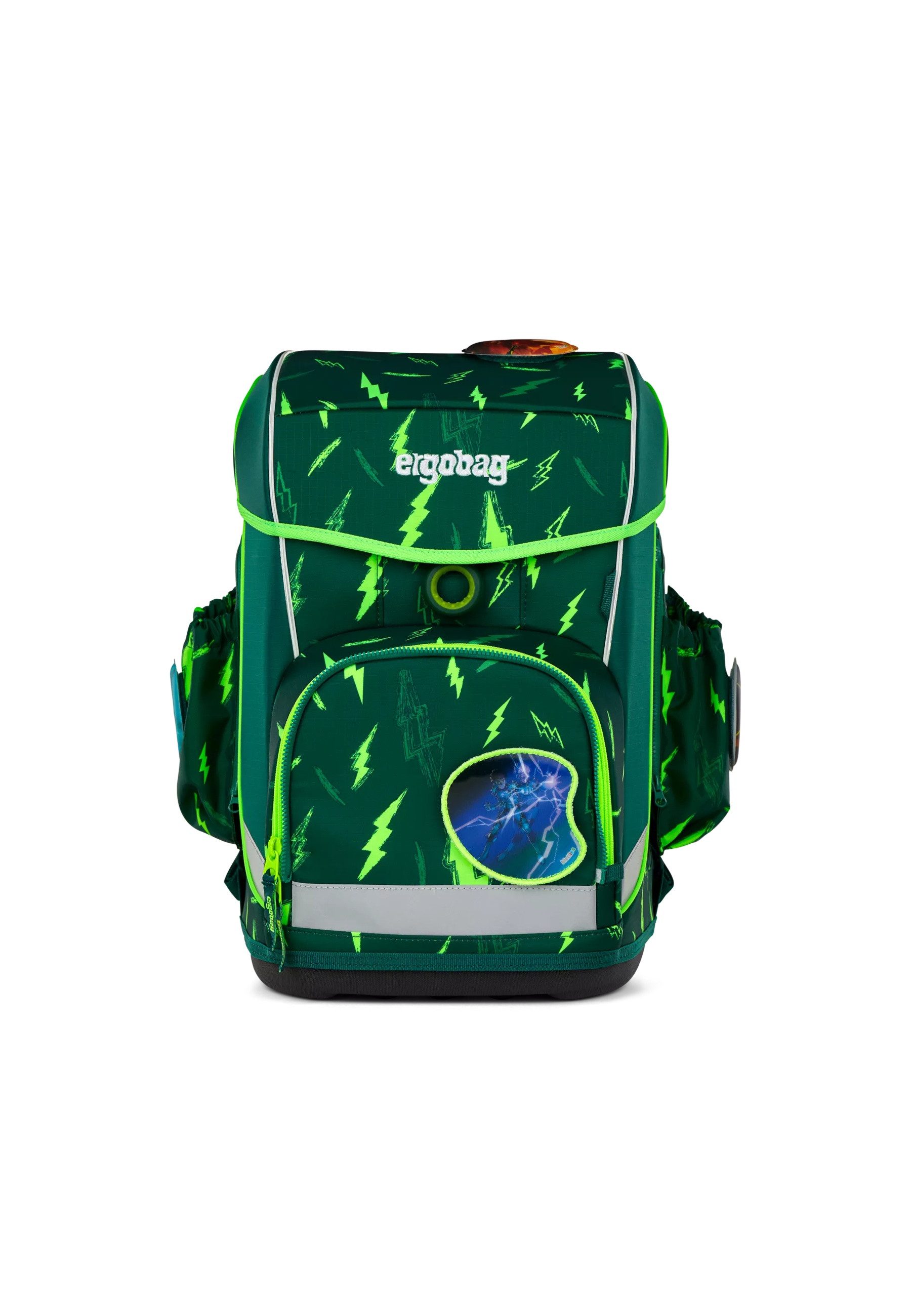 ergobag Schulranzen cubo light Set . (6-tlg., 5-teiliges Set), wiegt nur 780g