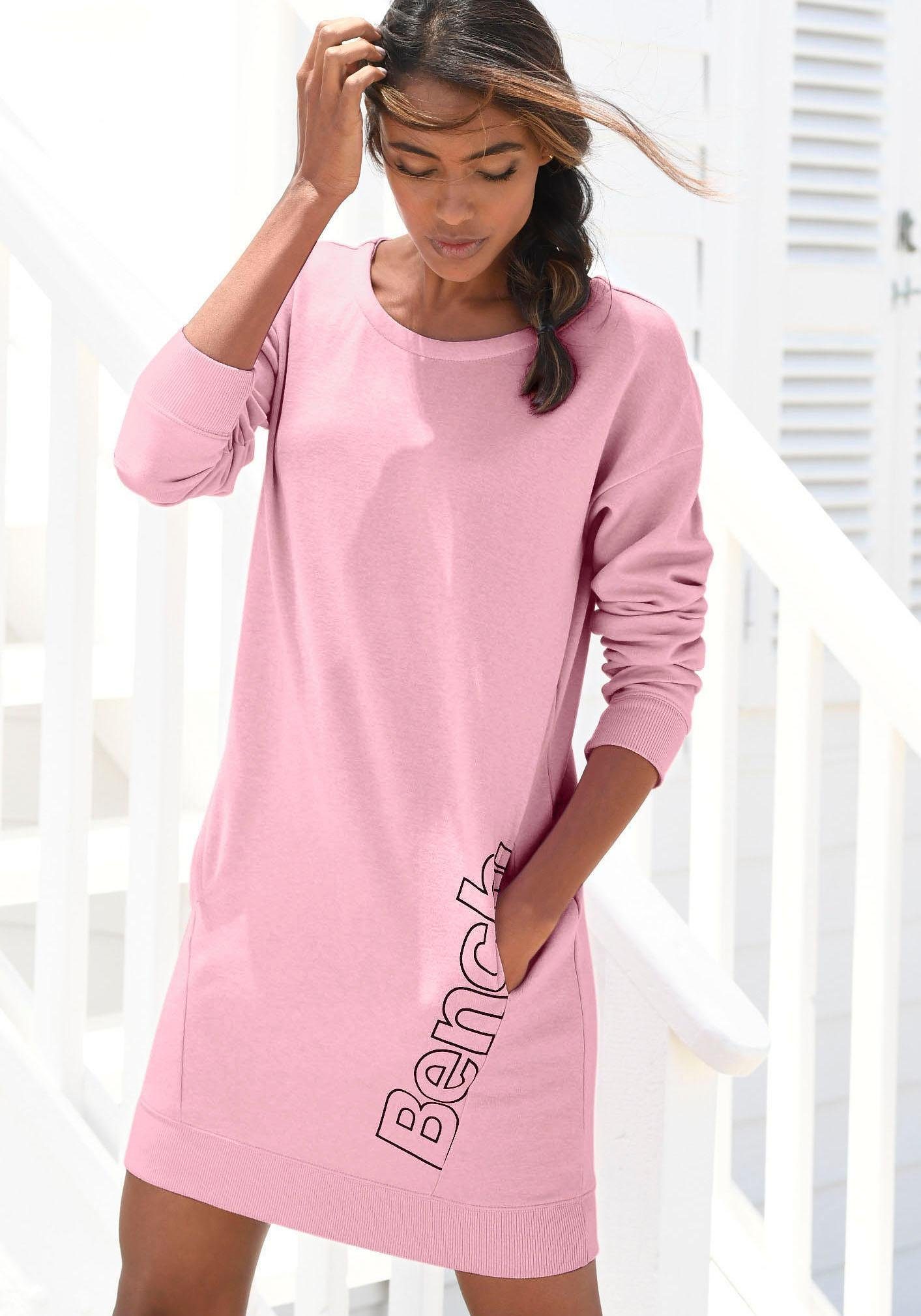 Rosa Langarm-Kleid online kaufen » Pinkes Langarm-Kleid | OTTO