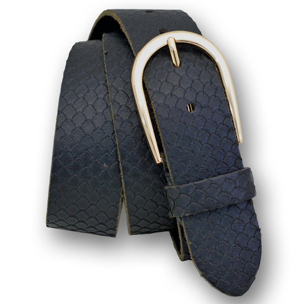 VITTOZZI Ledergürtel 910-RO-40