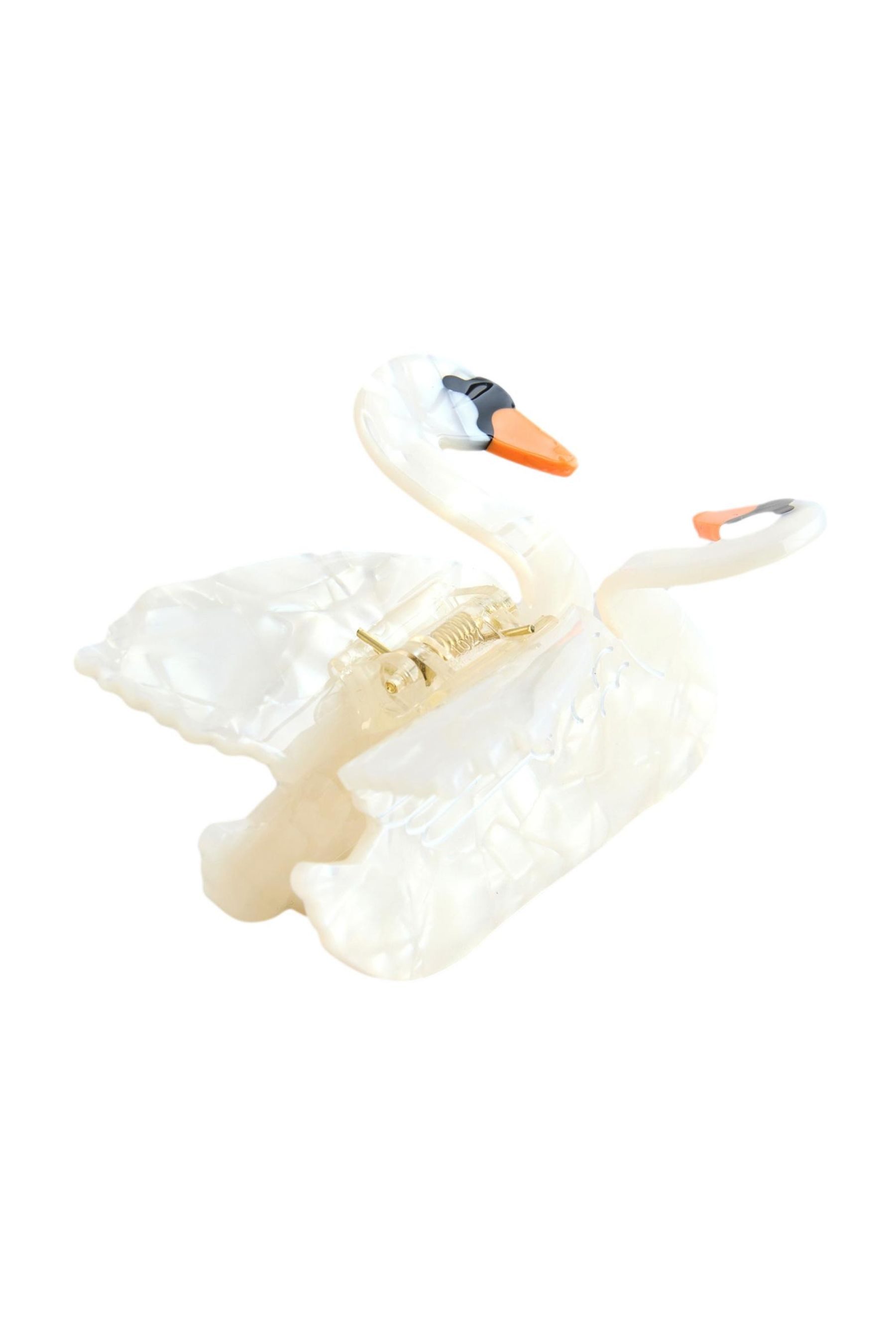 Haarclip Haarklammer, Schwan