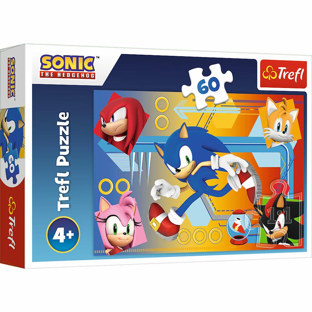 Trefl Puzzle Sonic the Hedgehog, 60 Puzzleteile