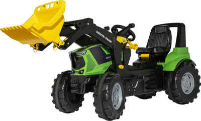 rolly toys® Trettraktor Farmtrac Premium II Deutz 8280 TTV, mit Frontlader, BxTxH: 150x54x75 cm