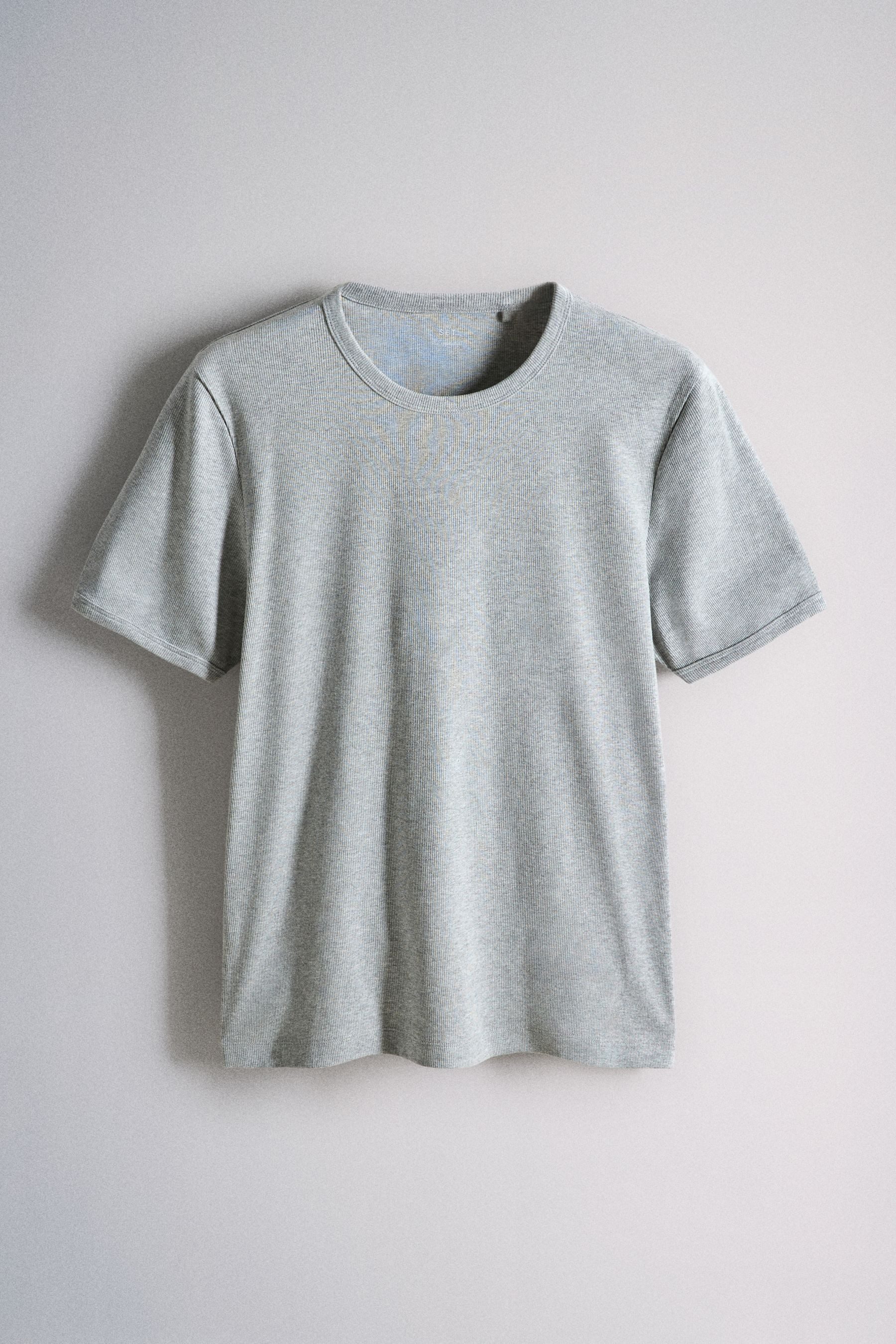 The Set T-Shirt The Set gerippte Kurzarm-T-Shirts, 3er-Pack (3-tlg)