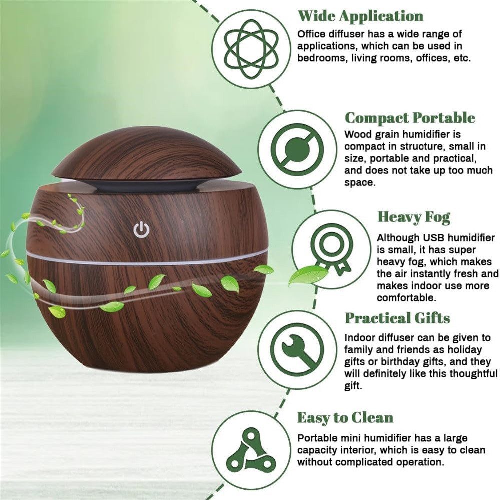 ZEUOPQ Luftbefeuchter Aroma ätherisches Öl Diffuser günstig online kaufen