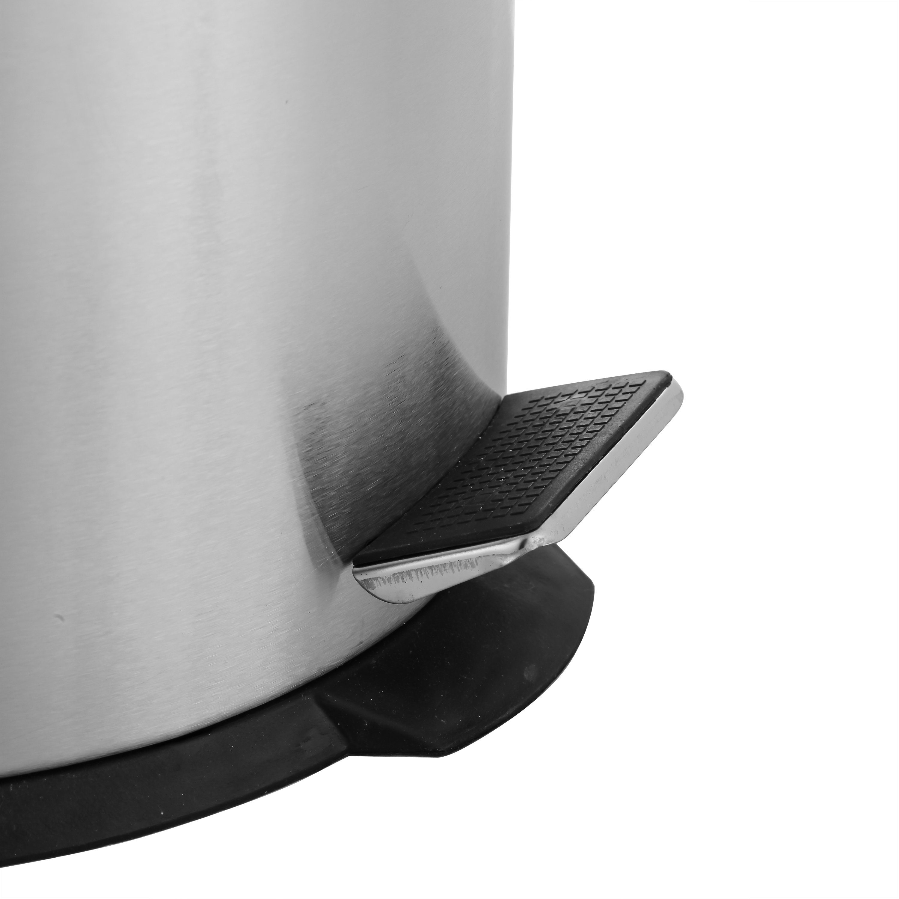 Ribelli Mülltrennsystem Mülleimer, 30 L, chrom, Ø 30 x 69,5 cm