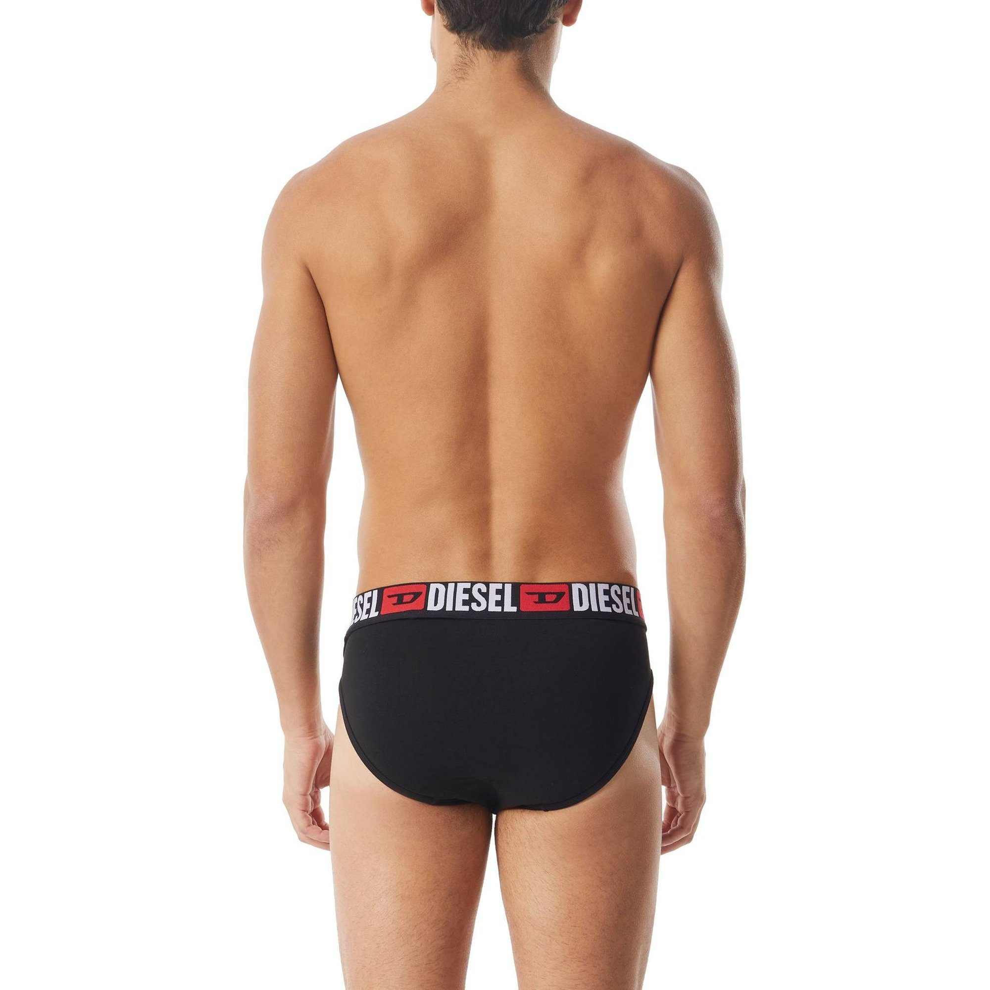 Diesel Slip Herren Slip 6er Pack Baumwolle UMBR-ANDRETHREEPACK (Packung, 6er Pack)