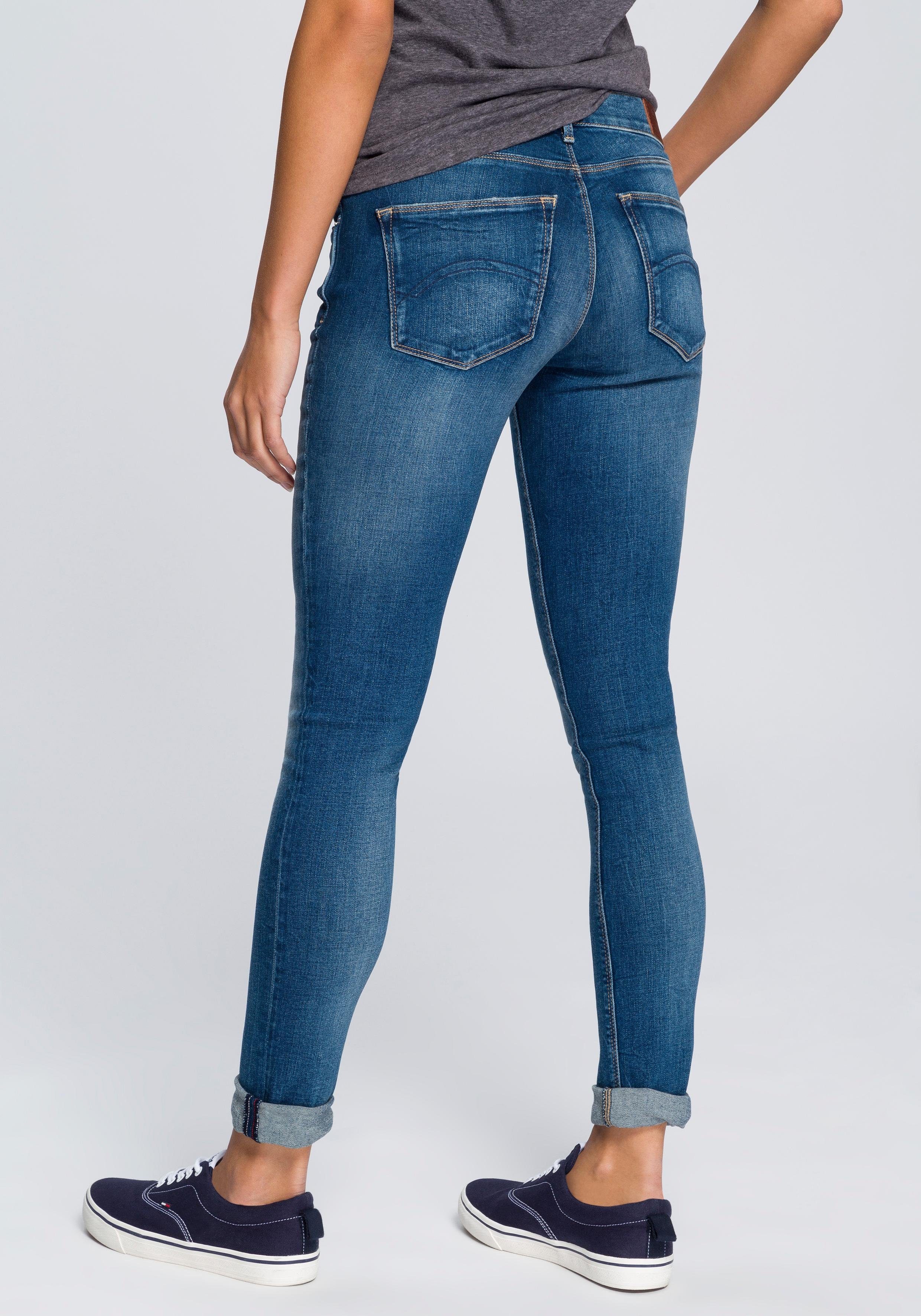 tommy jeans nora mid rise skinny