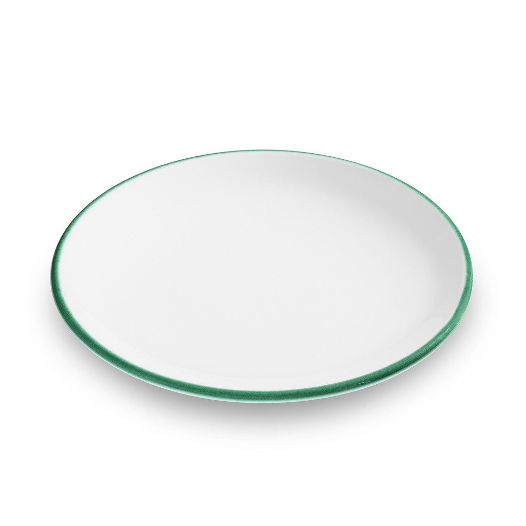 Gmundner Keramik Ersatzscherkopf Gmundner Keramik Grüner Rand, Dessertteller Cup (20cm)