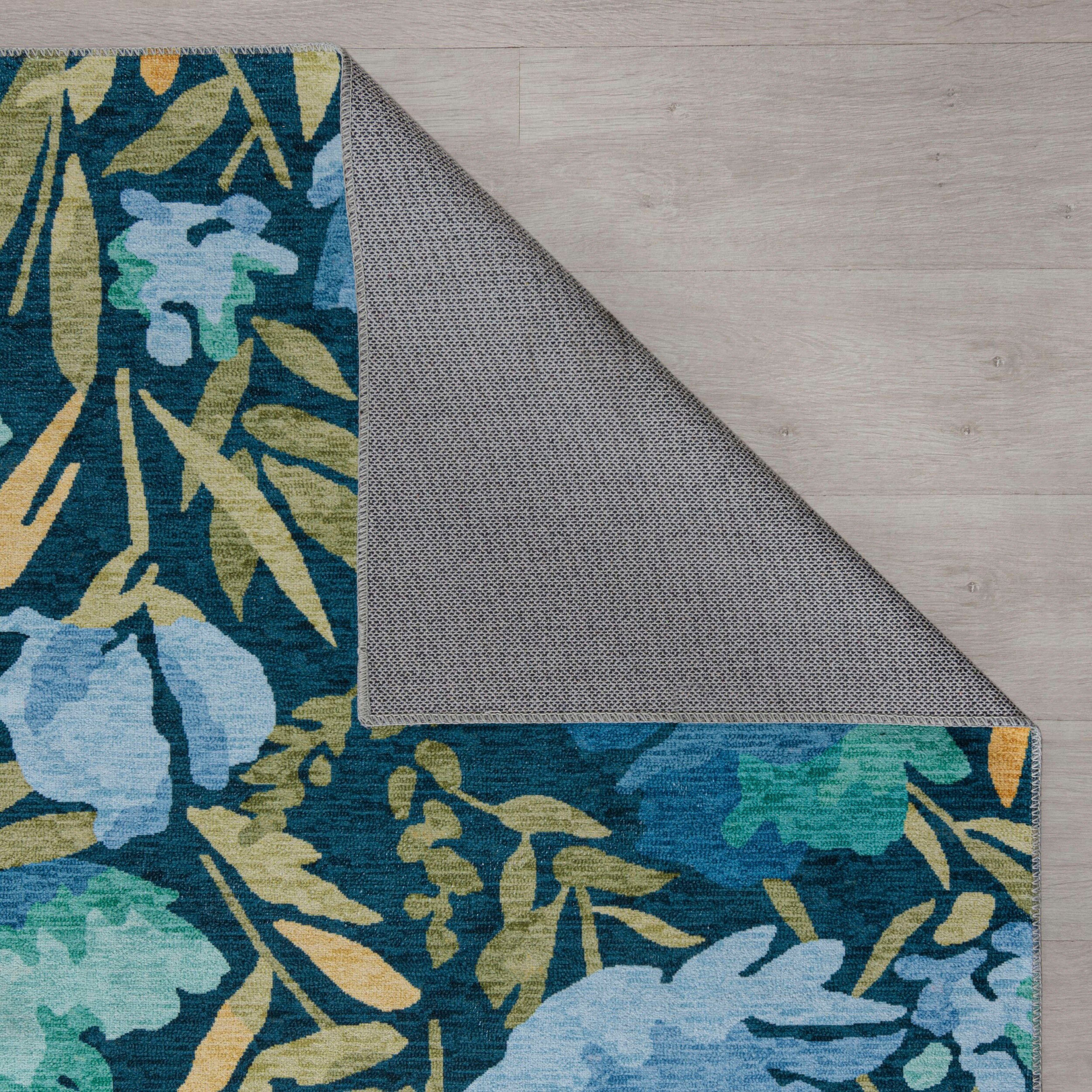 Teppich Alyssa FLAIR Floral, mm, Höhe: rechteckig, RUGS, waschbar 1
