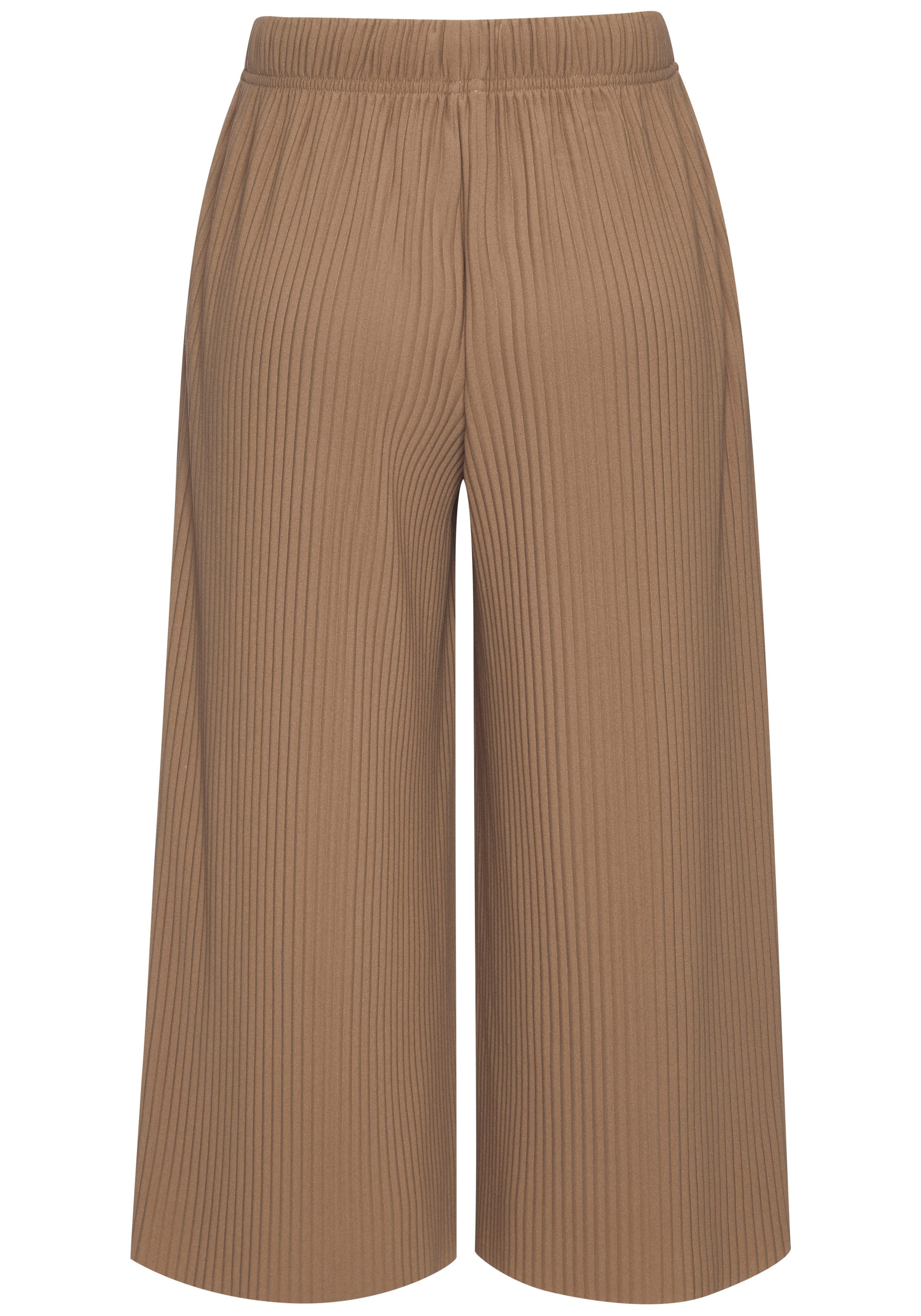 LASCANA Culotte in weiter Form mit Plisseefalten – Bild 4 von 5