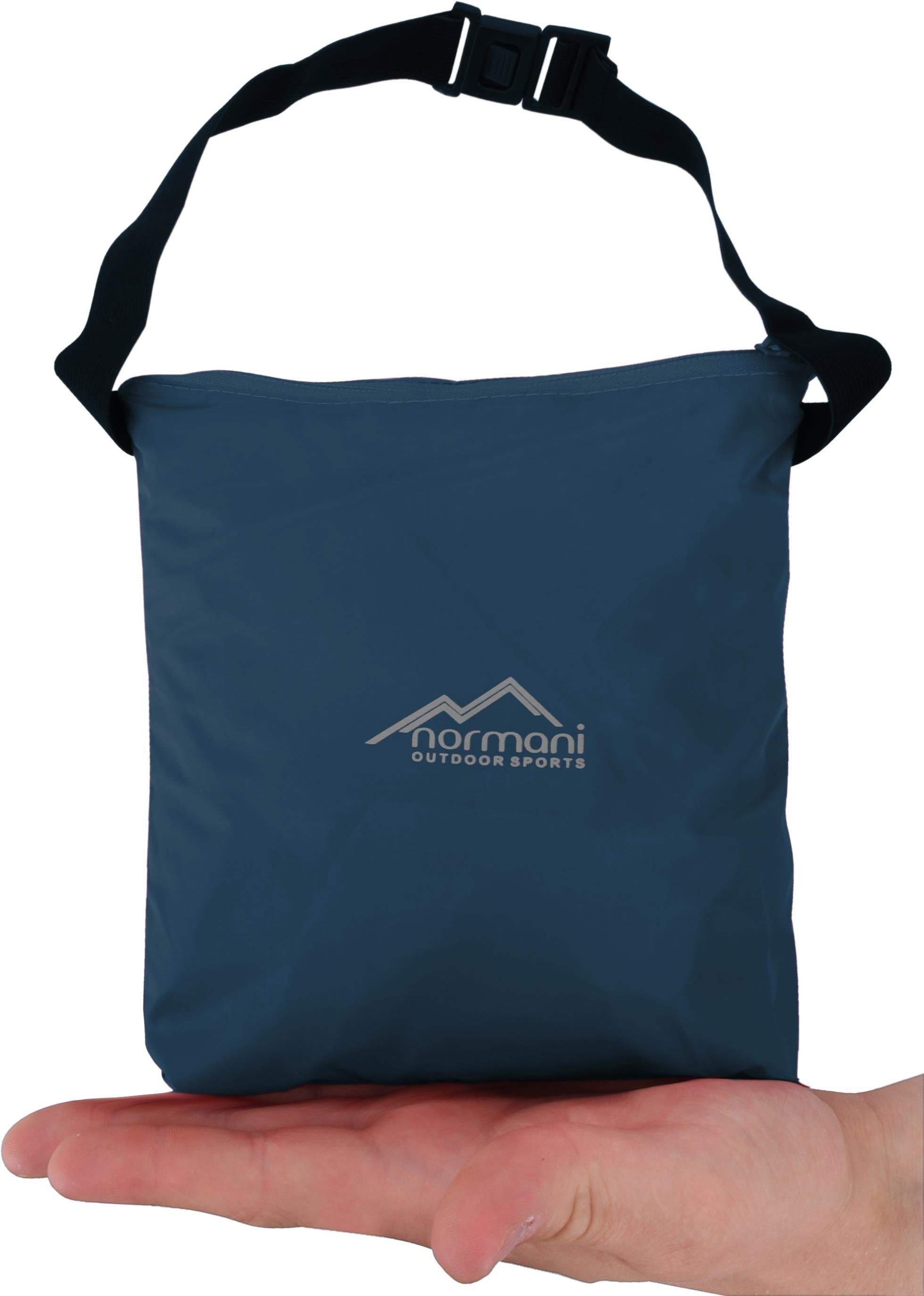 normani Regenponcho Unisex Regenponcho wasserdicht Cherrapunji mit Kapuze - 12000 mm Wassersäule - 3M™-Reflektor – Bild 4 von 5