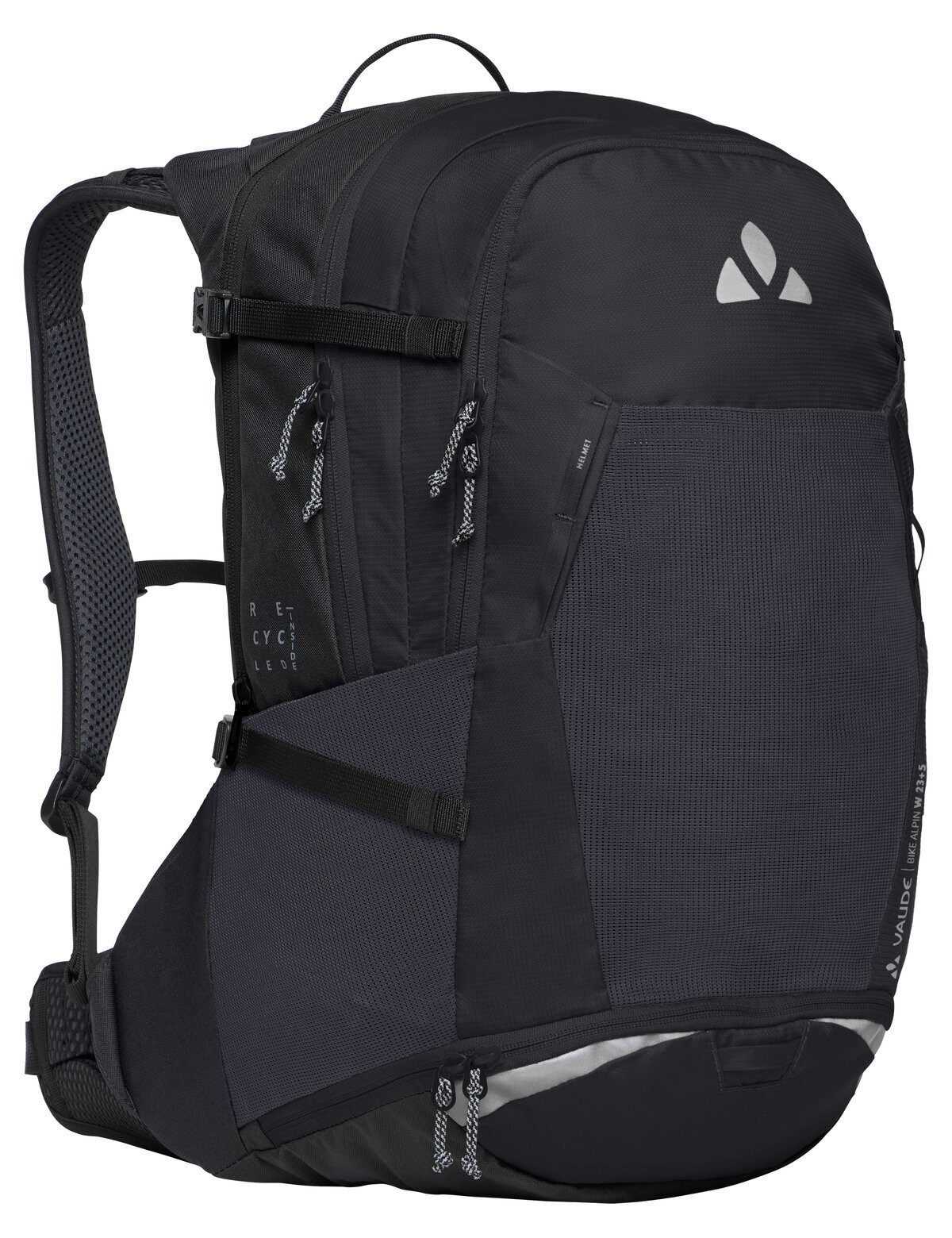 VAUDE Wanderrucksack Bike Alpin 23+5 (Kein Set), Mountainbike Fahrrad Rucksack für Mehrtagestouren und Alpencross