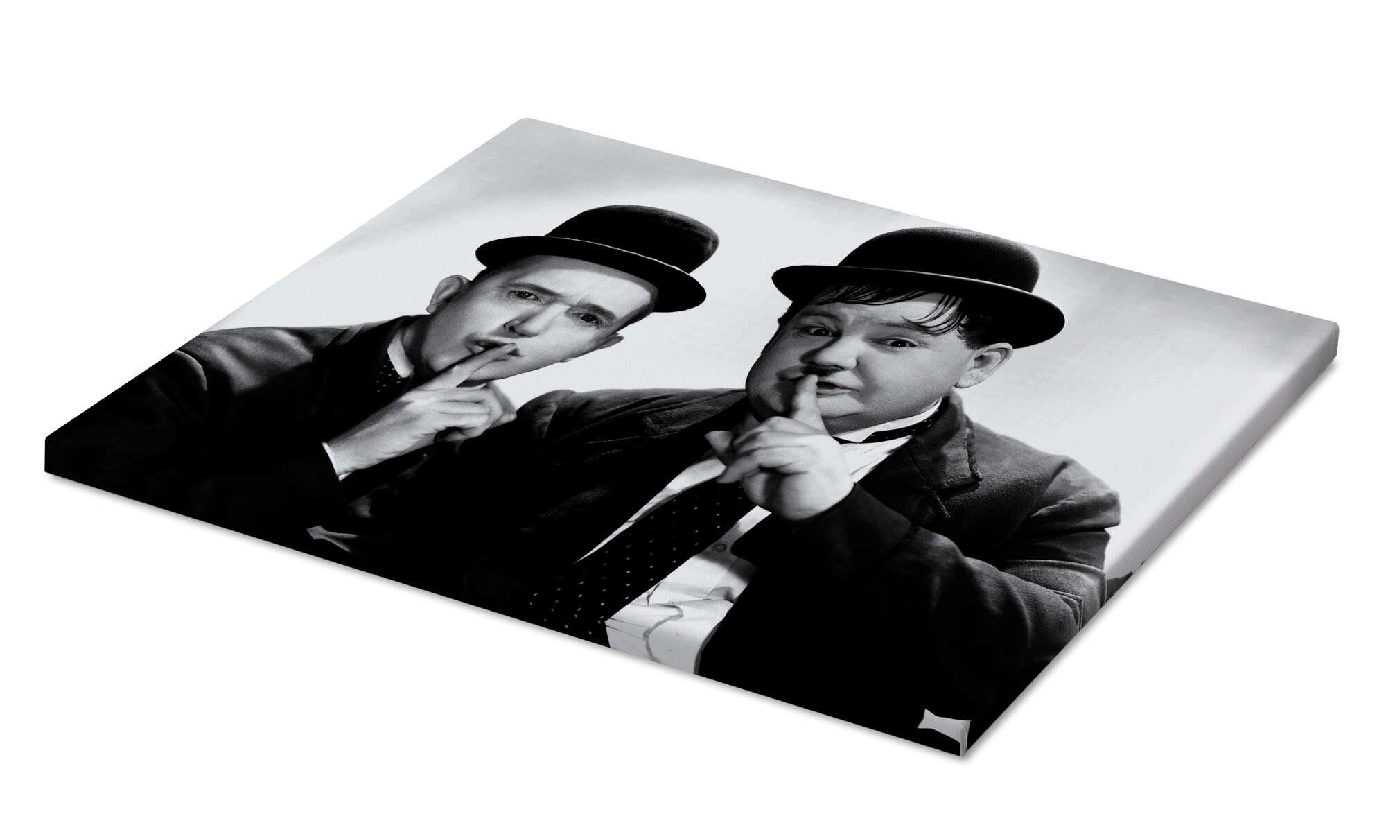 Doof & Posterlounge Dick Hardy) (Laurel Wandbild, &