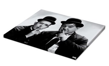 Posterlounge Leinwandbild Everett Collection, Dick & Doof (Laurel & Hardy), Wohnzimmer Fotografie