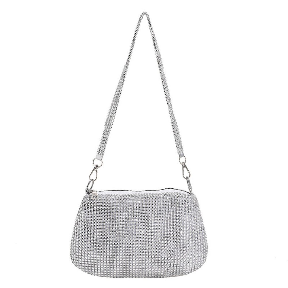 Zaewry Clutch Damen Clutch Elegante Brauttasche Diamant Handtasche Hochzeit, Abendtasche Klatsch Tasche Cluthes