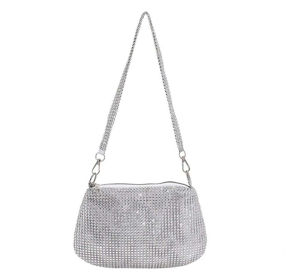 Zaewry Clutch Damen Clutch Elegante Brauttasche Diamant Handtasche Hochzeit, Abendtasche Klatsch Tasche Cluthes