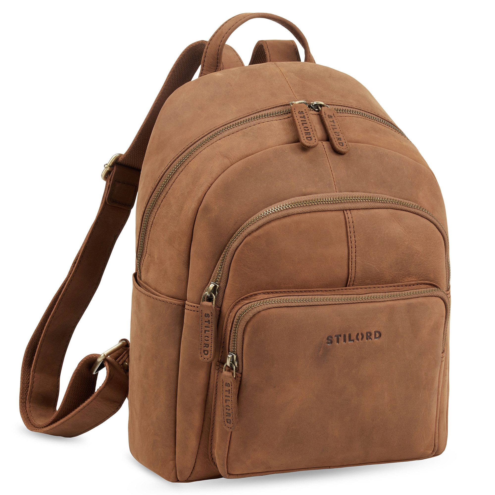 STILORD Cityrucksack "Bea" Lederrucksack Damen Echtleder günstig online kaufen