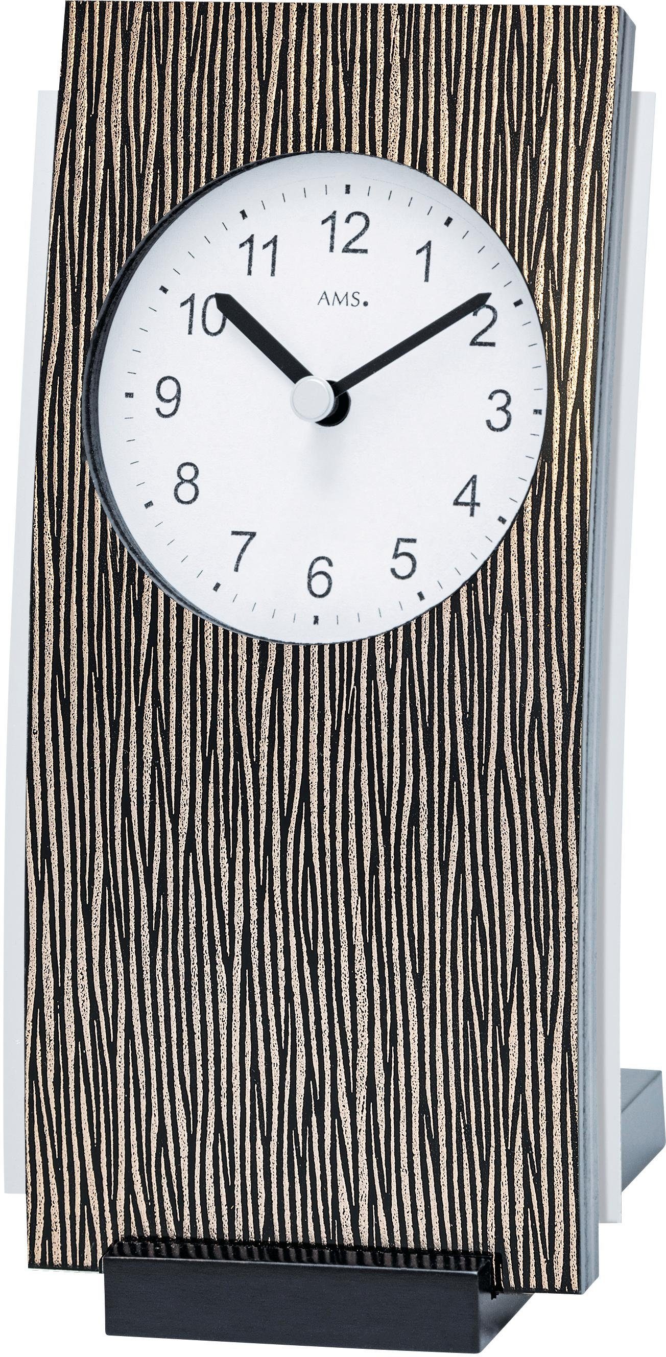 AMS Tischuhr »T1149«, Gehäuse aus Holz, L/B/H ca. 19/10/10 cm online