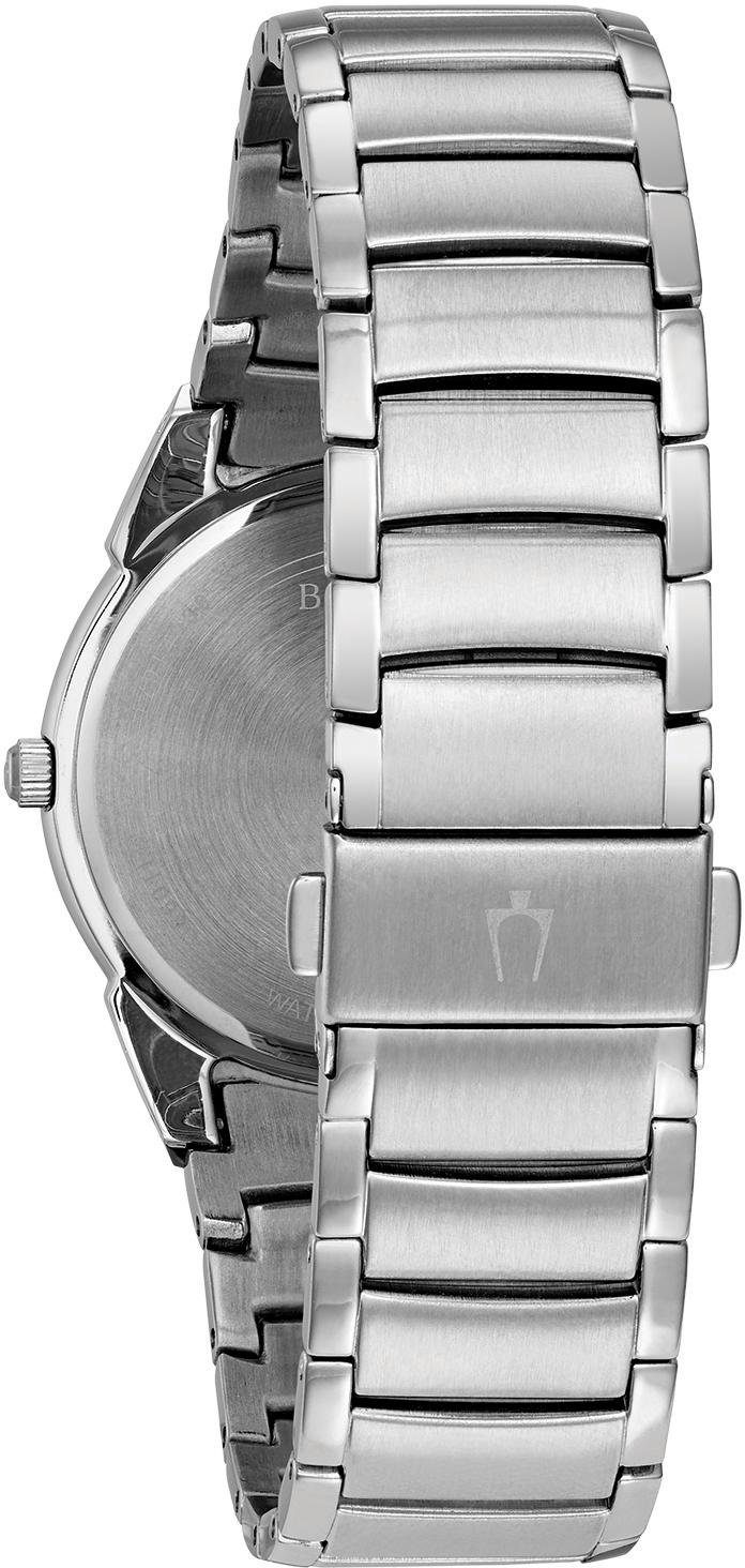 Bulova Quarzuhr Classic 96B149 Armbanduhr Herrenuhr Damenuhr Edelstahlarmband Datum Trendige Uhr fur Sie Ihn