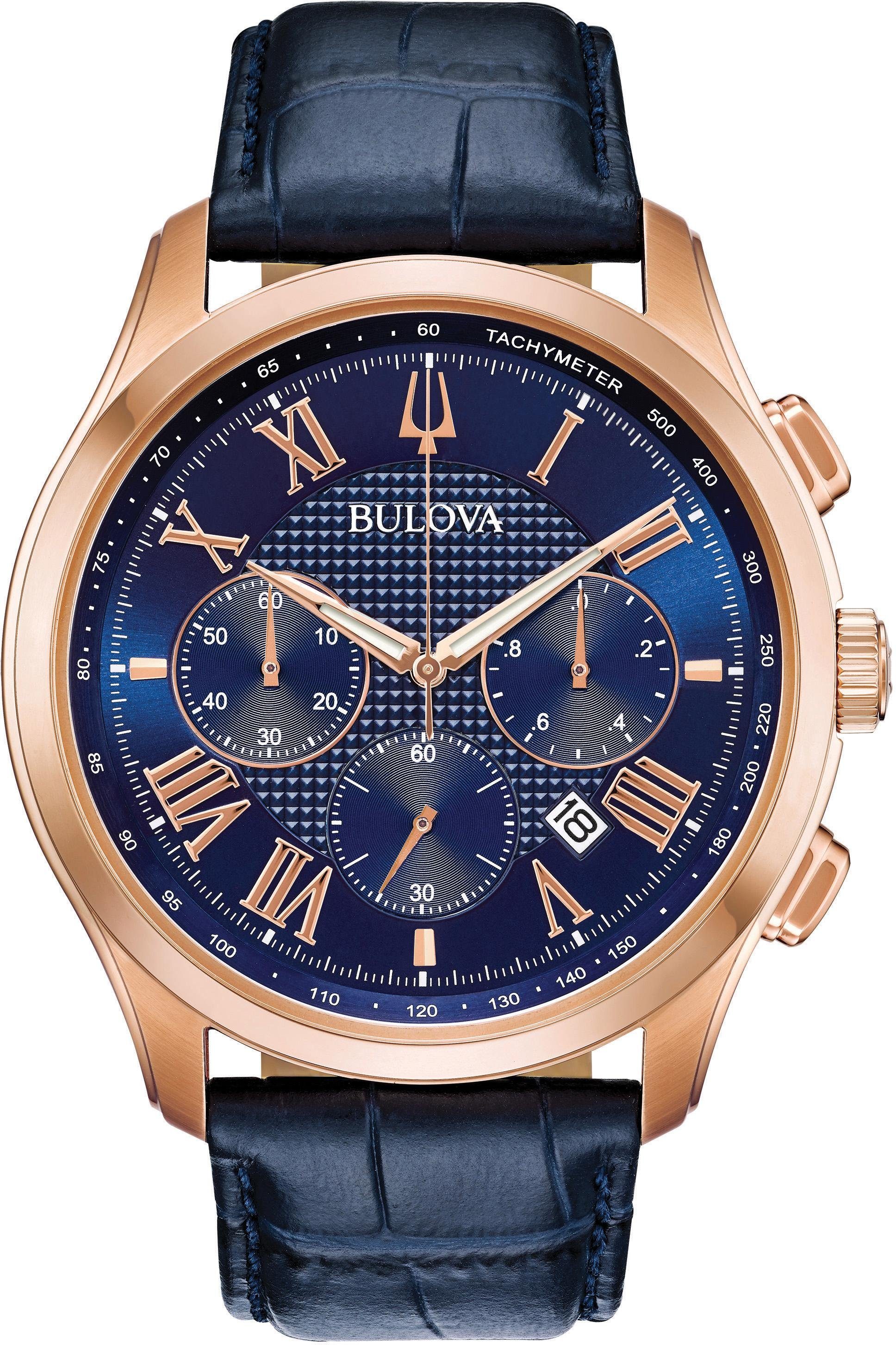 Bulova Chronograph »Wilton, 97B170«, Attraktiver Herrenchronograph
