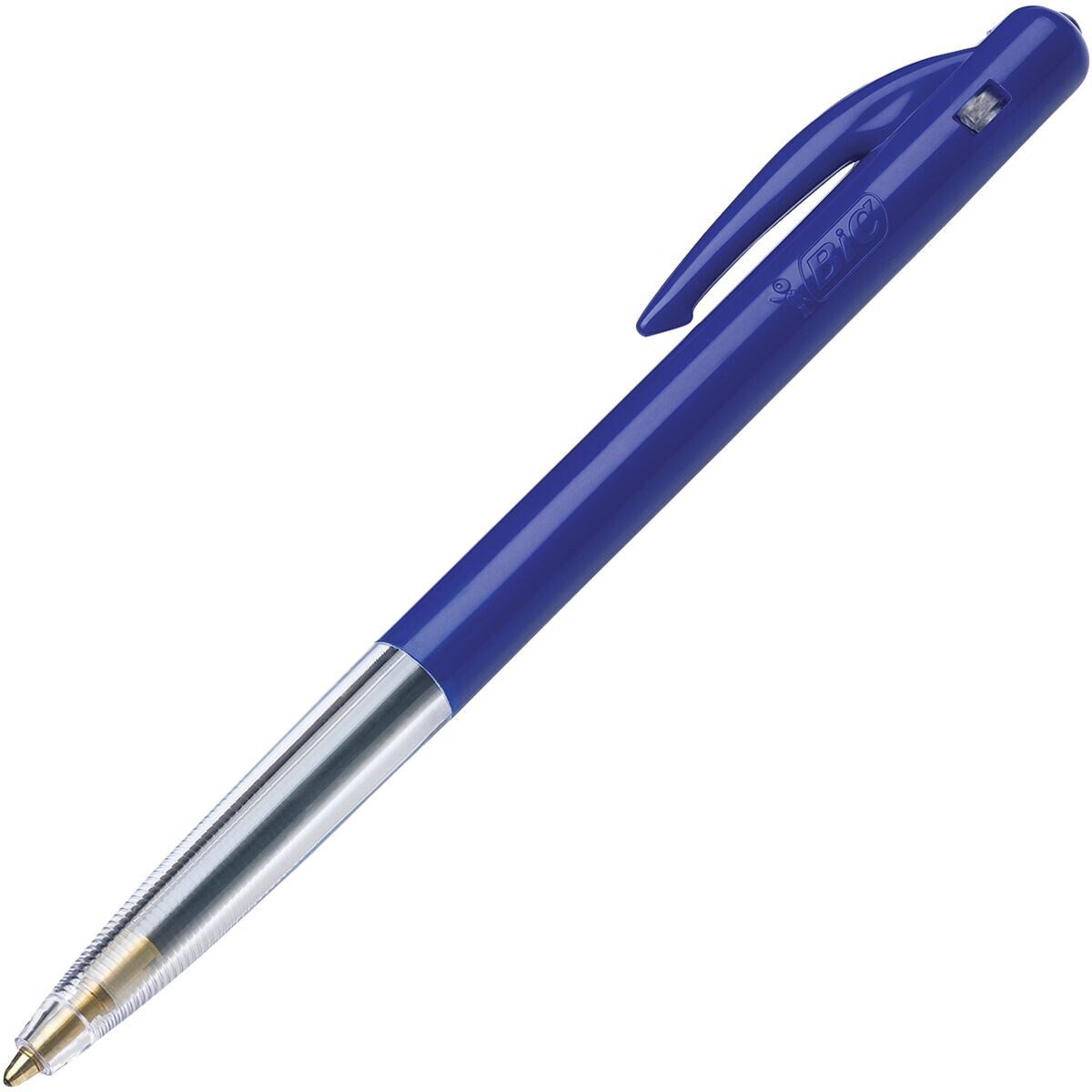BIC Kugelschreiber M10, (1-tlg), mit transparentem Schaft