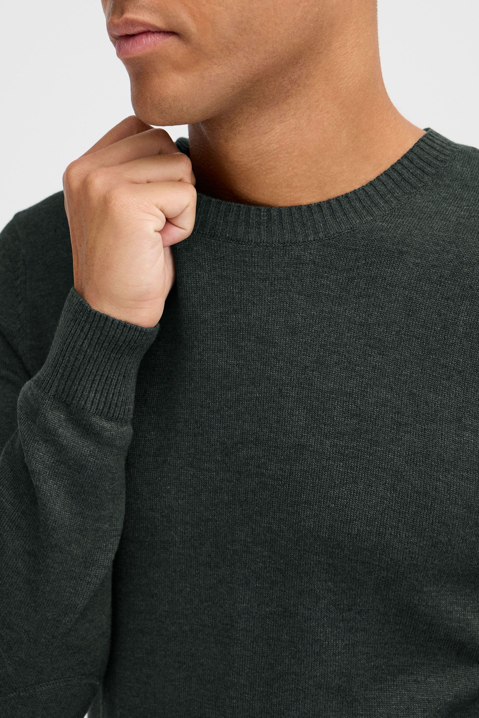 Blend Strickpullover BHLars Strickpullover mit aufgestickten Ellenbogenpatches