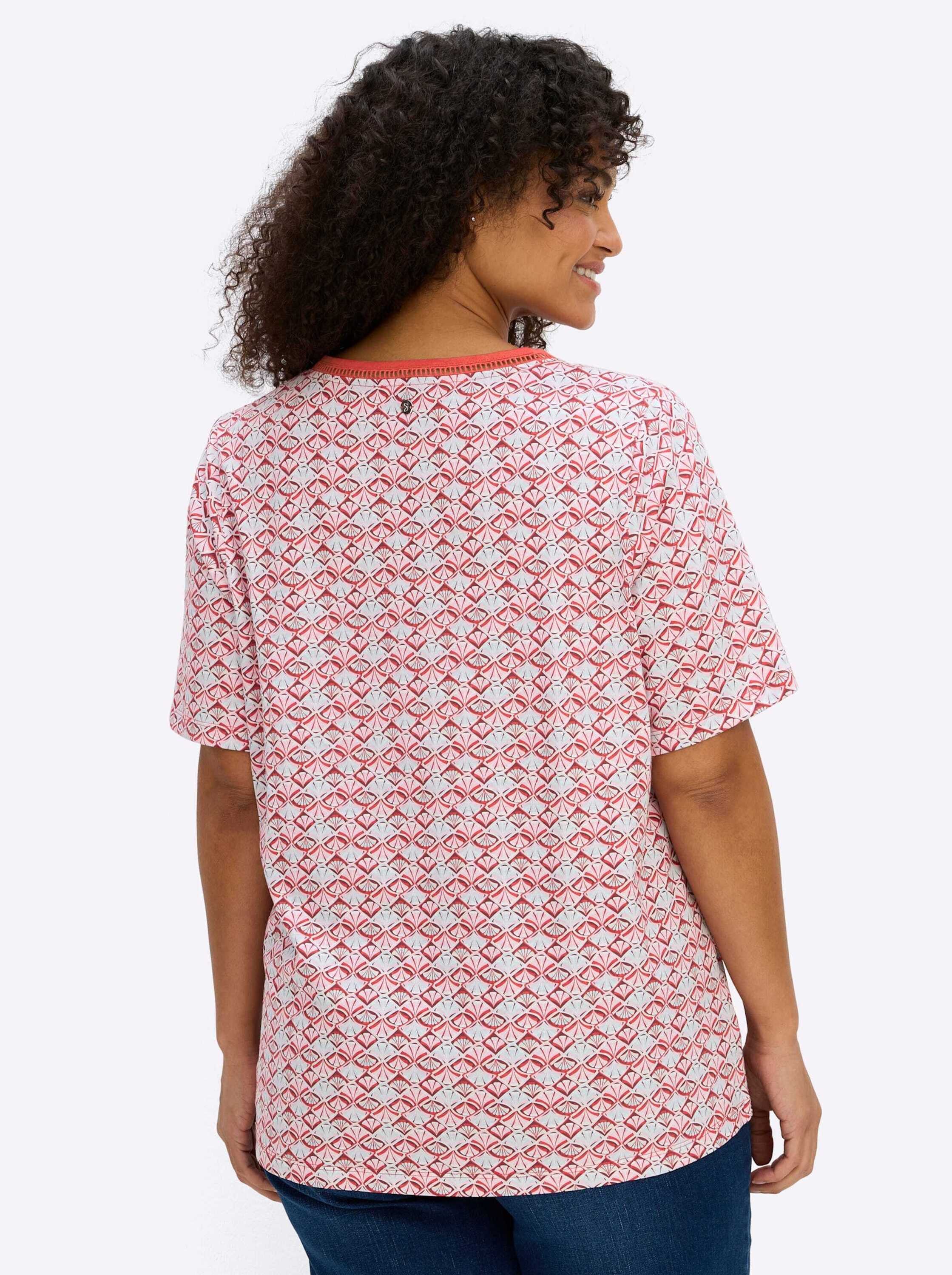Sheego T-Shirt Shirt Kurzarm