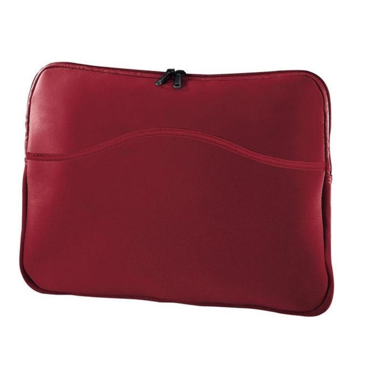 Hama Laptoptasche Notebook-Cover Memory Foam bis 15,6" Rot, Notebook-Tasche passend für 15" 15,4" 15,6"